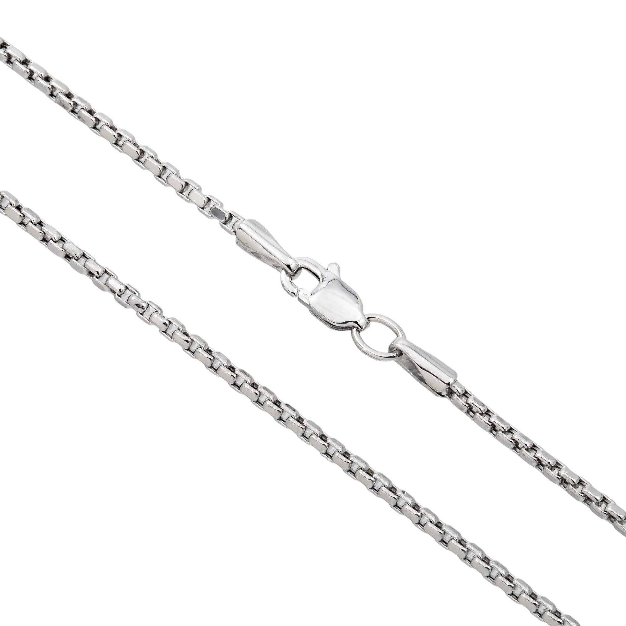 10K GOLD HOLLOW 1.66MM BOX CHAIN - Image 3
