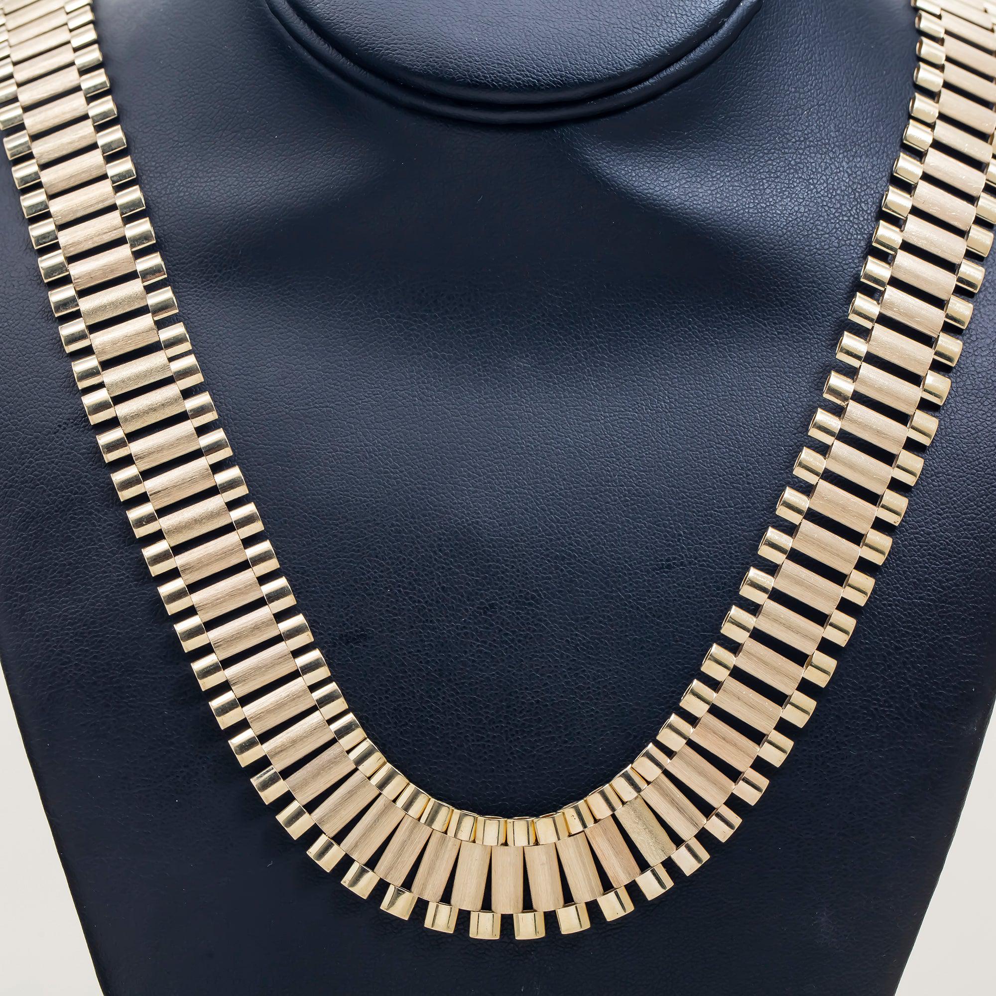 10K GOLD SOLID PRESIDENTIAL LINK CHAIN - Image 4
