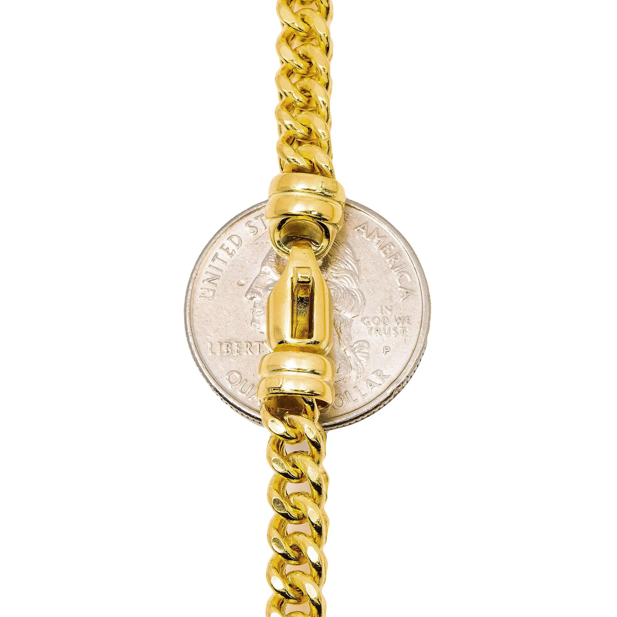 10K Yellow Gold 5.13mm Hollow Box Franco Chain Available In Sizes 18"-26" - Image 7