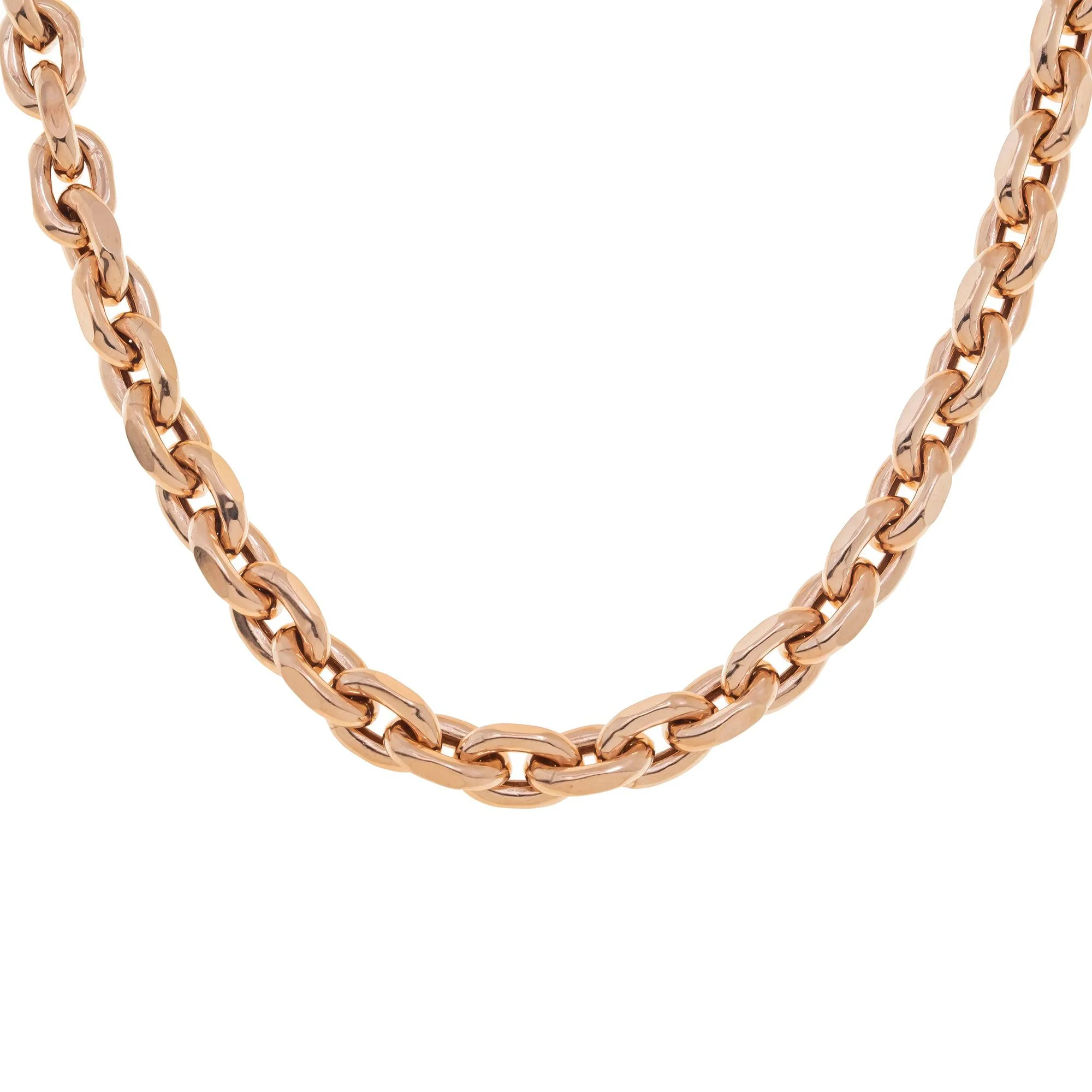 14K GOLD 3MM ROLO BELCHER CHAIN - Image 13