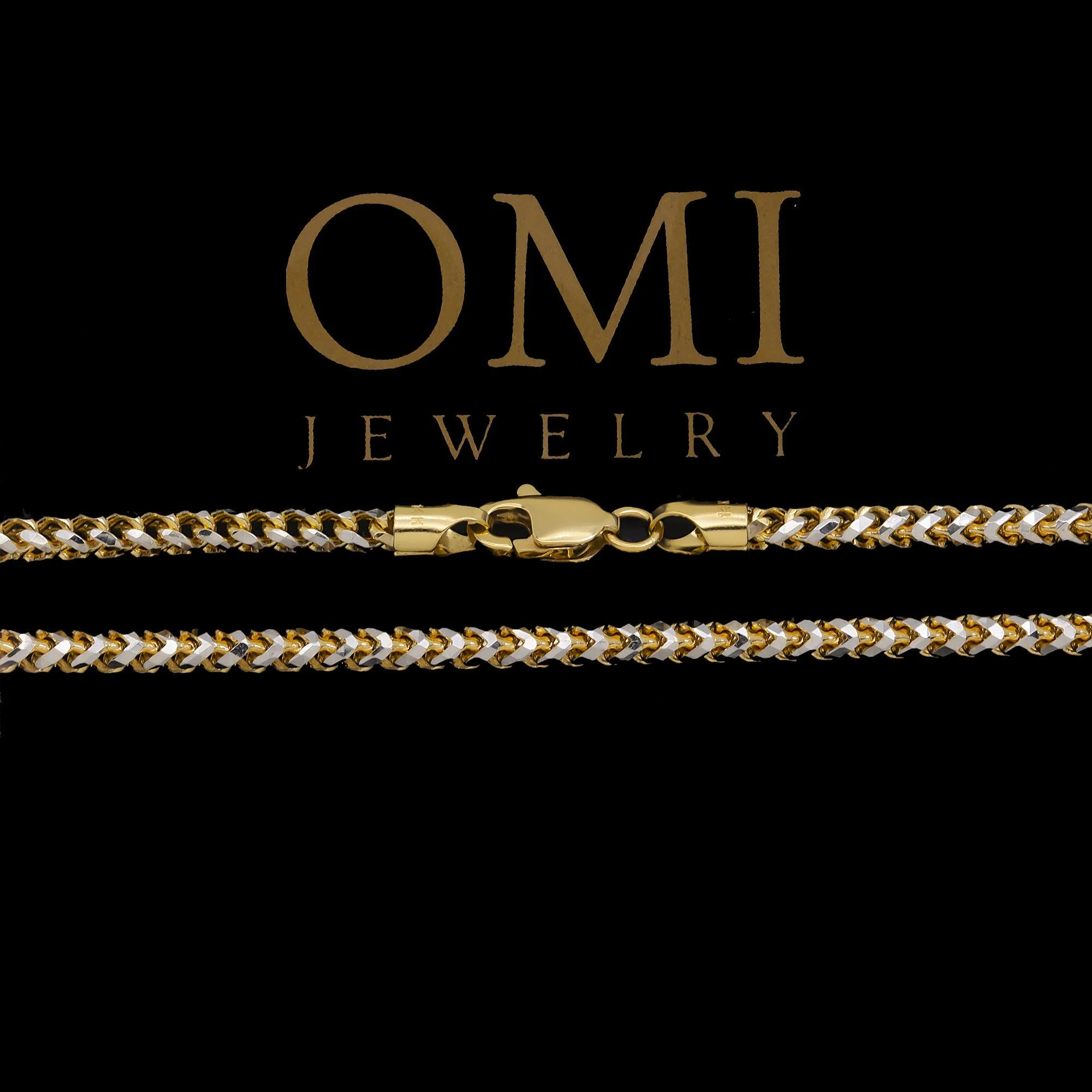 14K GOLD DIAMOND CUT 3MM SOLID CUBAN LINK CHAIN - Image 2