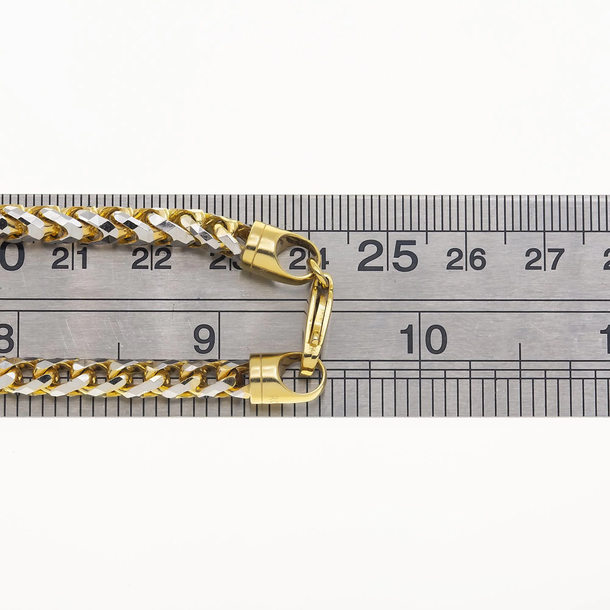 14K GOLD DIAMOND CUT 3MM SOLID CUBAN LINK CHAIN - Image 5