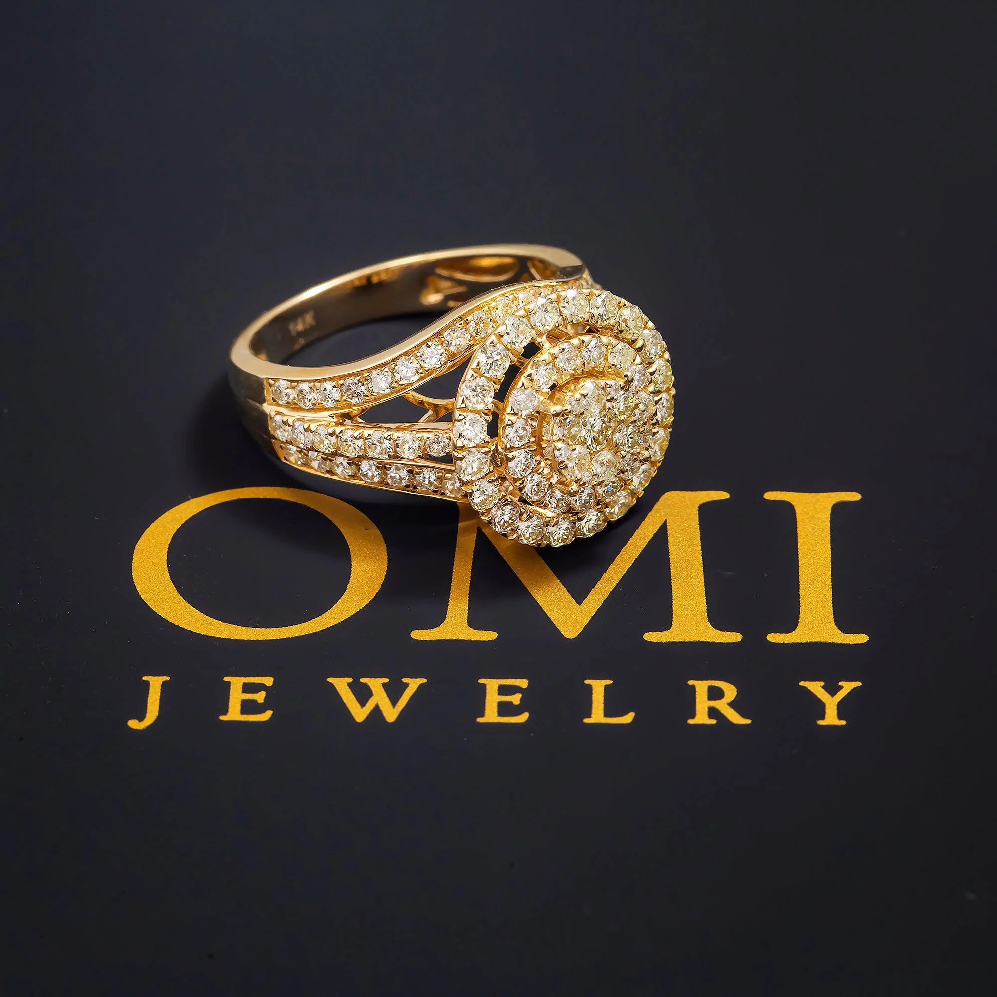 14K GOLD ROUND DIAMOND ENGAGEMENT RING 2.01 CT - Image 8
