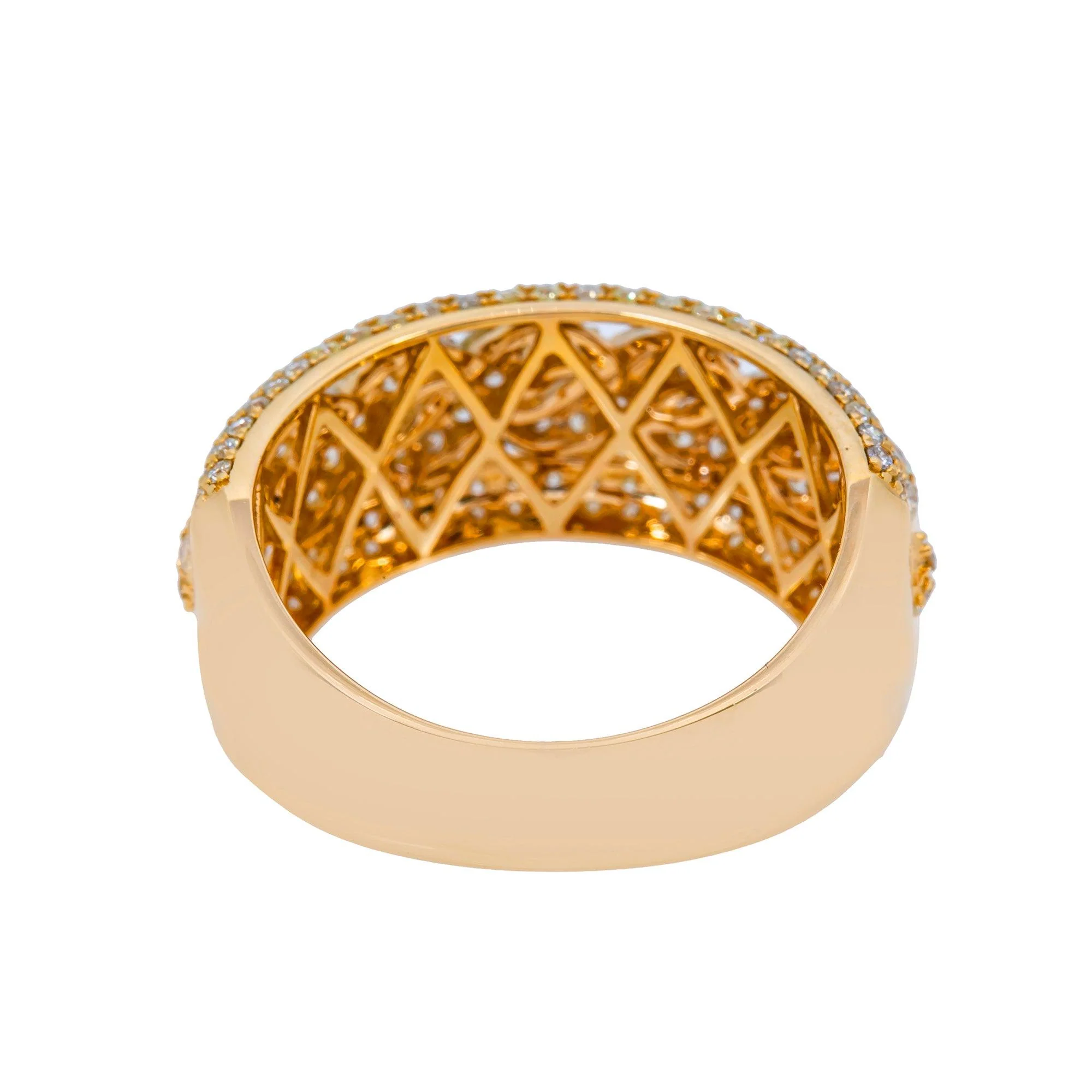 14K YELLOW GOLD MEN'S RING WITH 2.02 CT DIAMONDS - Image 2