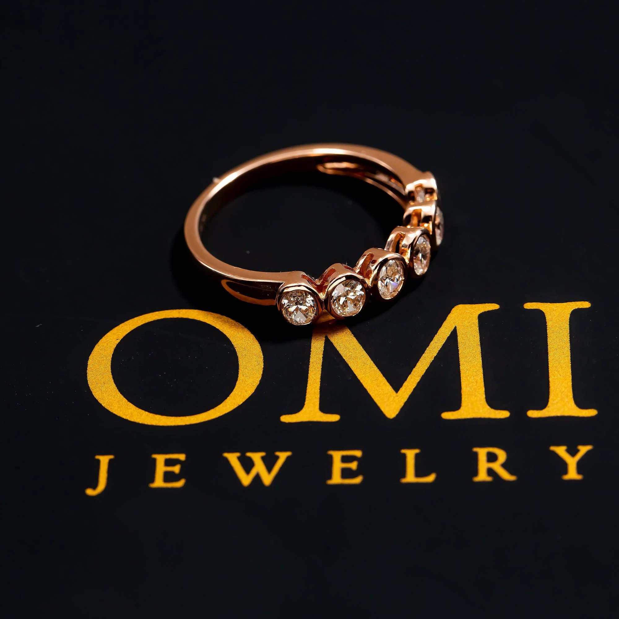 18K GOLD DIAMOND LADIES RING 0.86 CT - Image 8