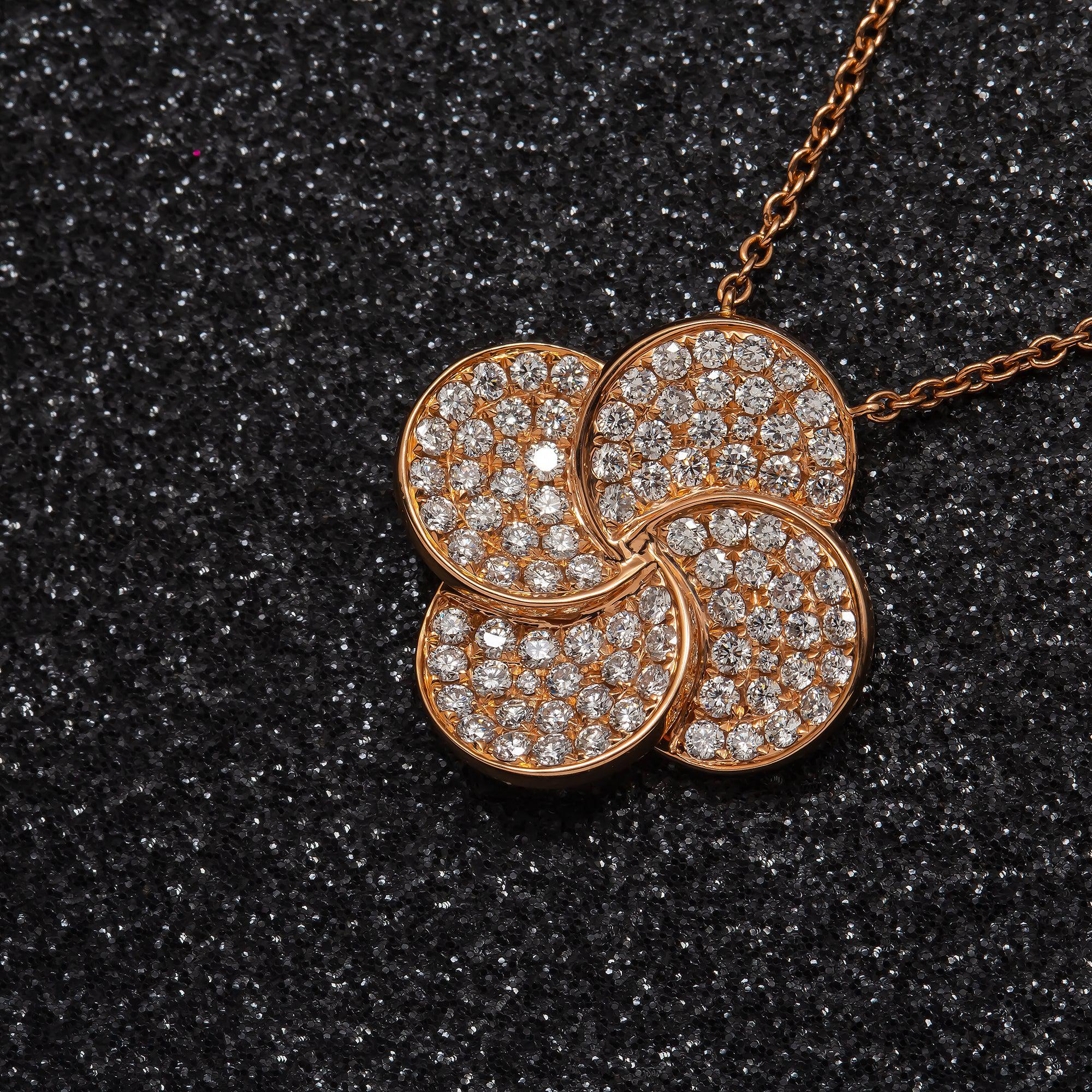 18K GOLD DIAMOND LADIES NECKLACE 1.77 CT - Image 8