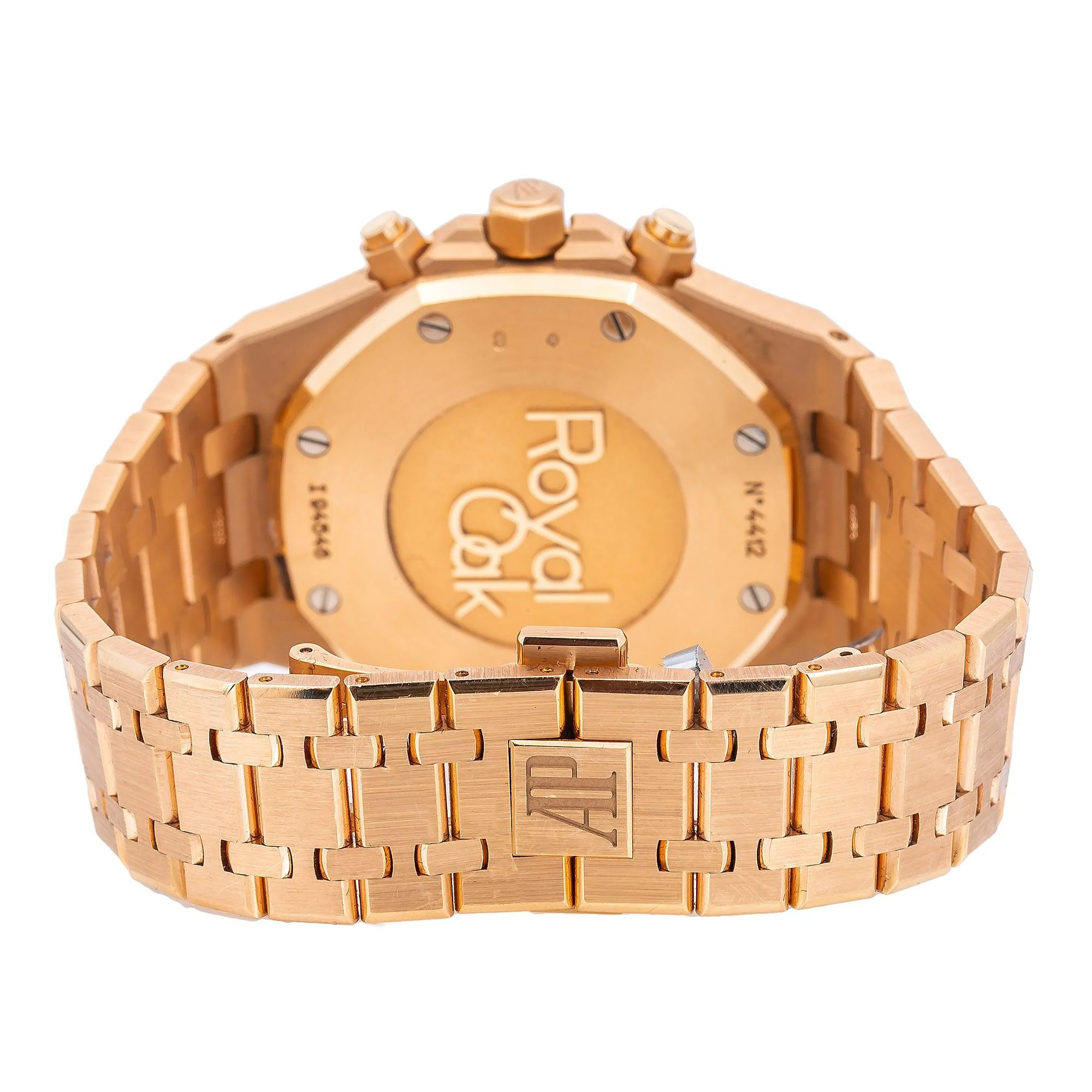Audemars Piguet Royal Oak Chronograph 41MM 26320OR.OO.1220OR.01 Black Dial Rose Gold Bezel 18K Rose Gold Bracelet - Image 5