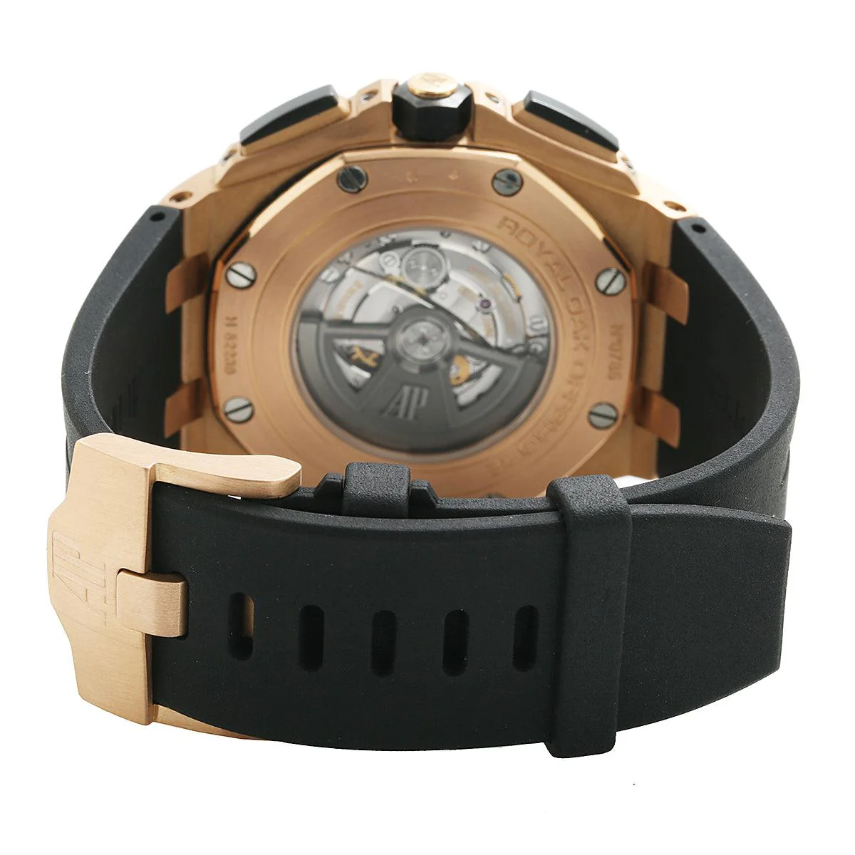 Audemars Piguet Royal Oak Offshore 44MM 26401RO.OO.A002.CA.01 Black Dial Black Ceramic Bezel Black Rubber Band - Image 5