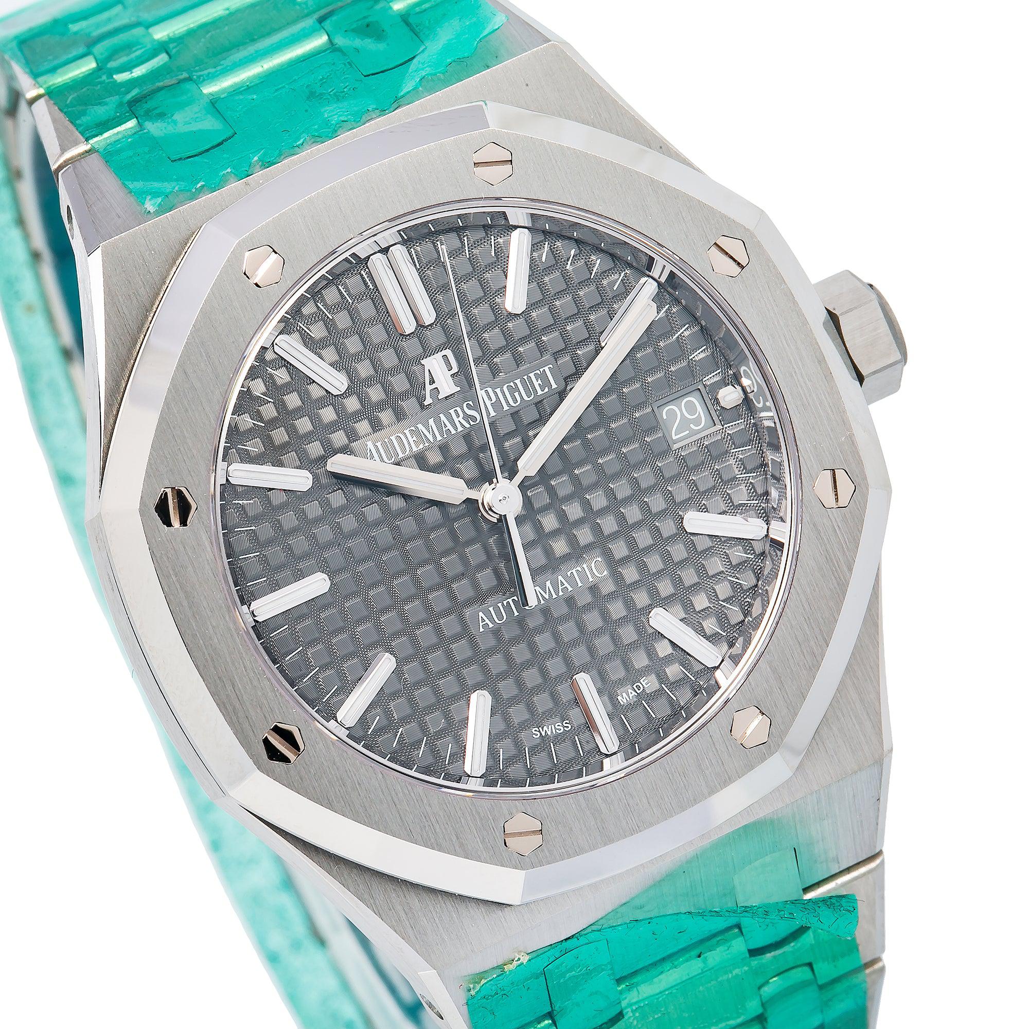 Audemars Piguet Royal Oak Selfwinding 37MM 15450ST.OO.1256ST.02 Gray Dial Stainless Steel Bezel Stainless Steel Bracelet - Image 3