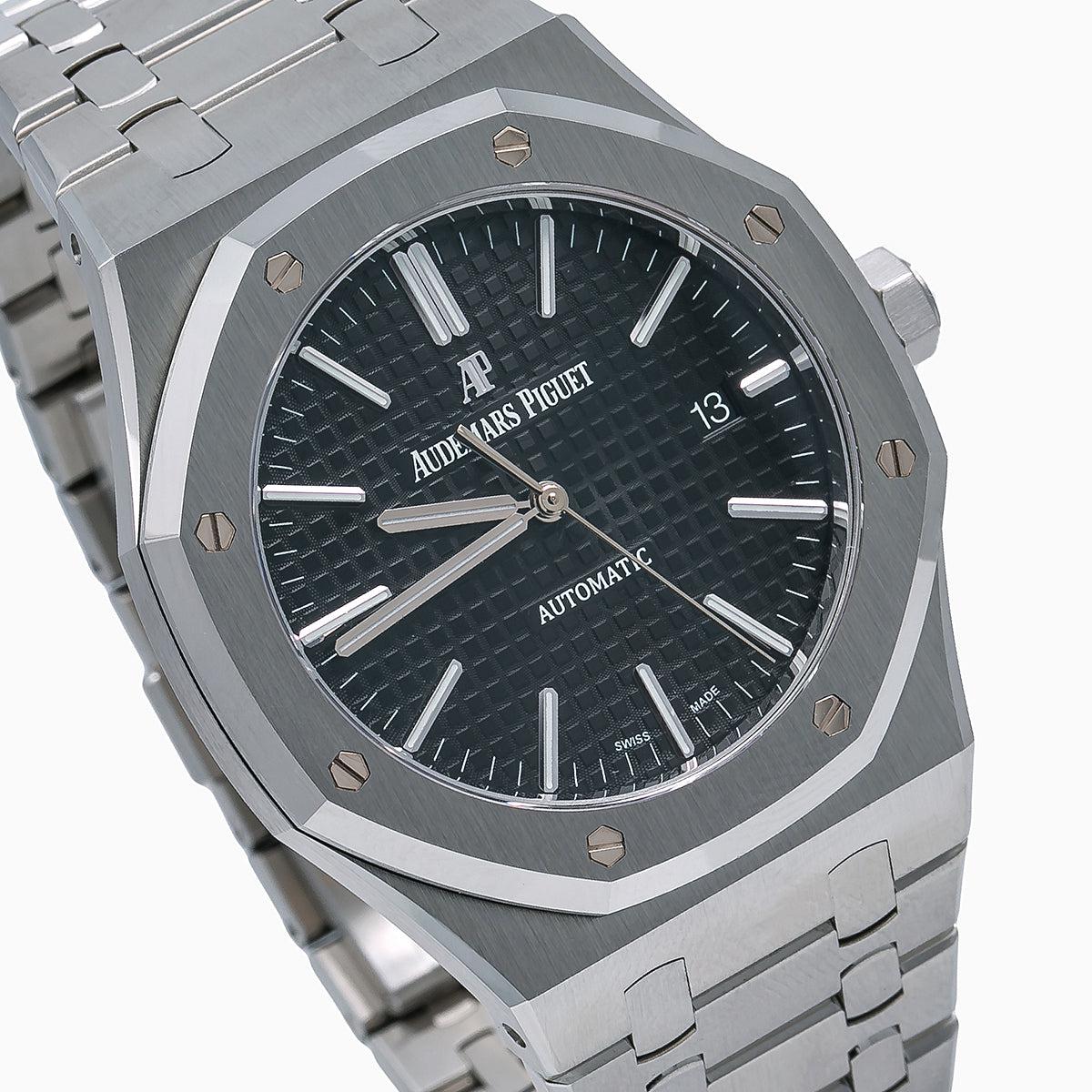 Audemars Piguet Royal Oak Selfwinding 41MM 15400ST.OO.1220ST.01 Black Dial Stainless Steel Bezel Stainless Steel Bracelet - Image 3