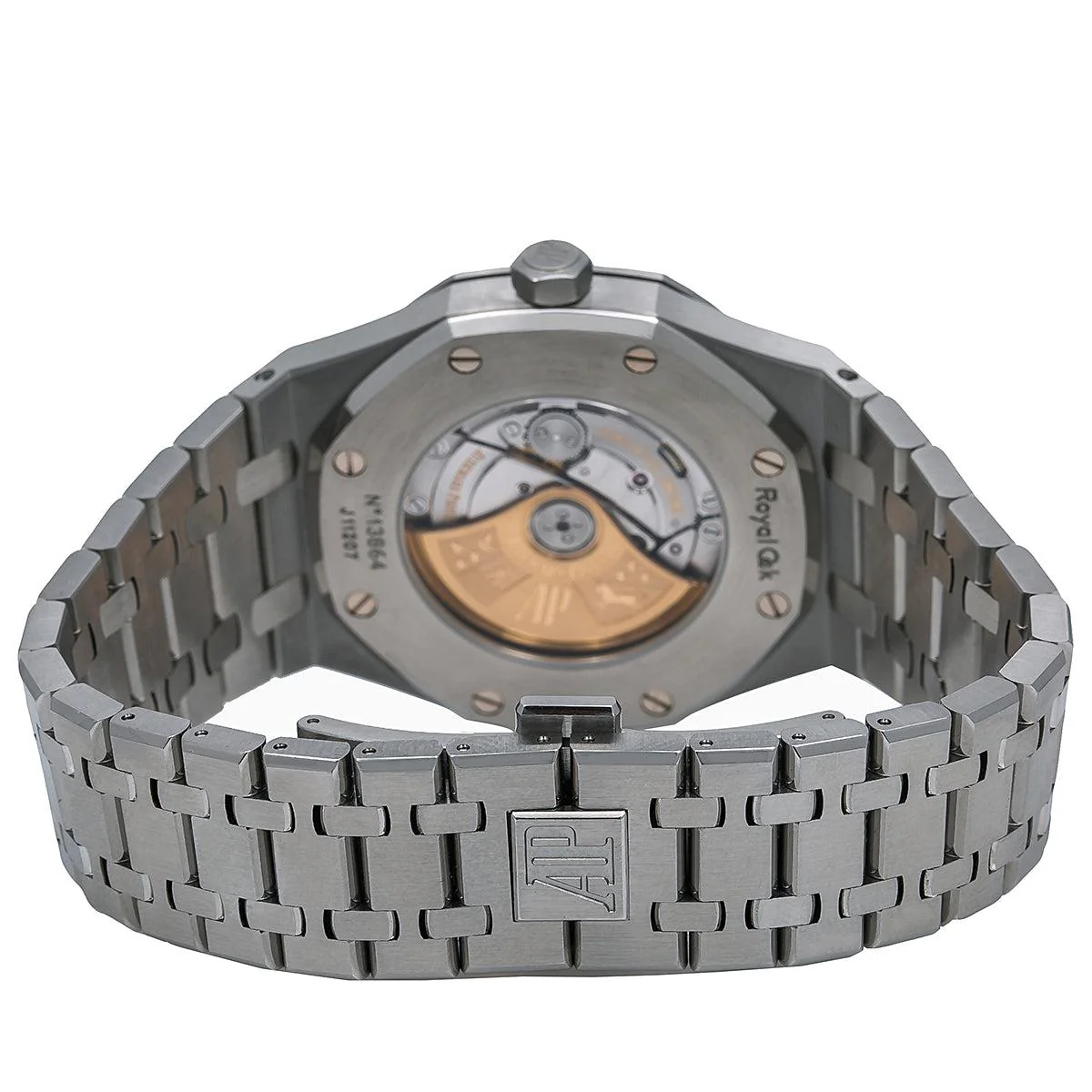 Audemars Piguet Royal Oak Selfwinding 41MM 15400ST.OO.1220ST.01 Black Dial Stainless Steel Bezel Stainless Steel Bracelet - Image 5