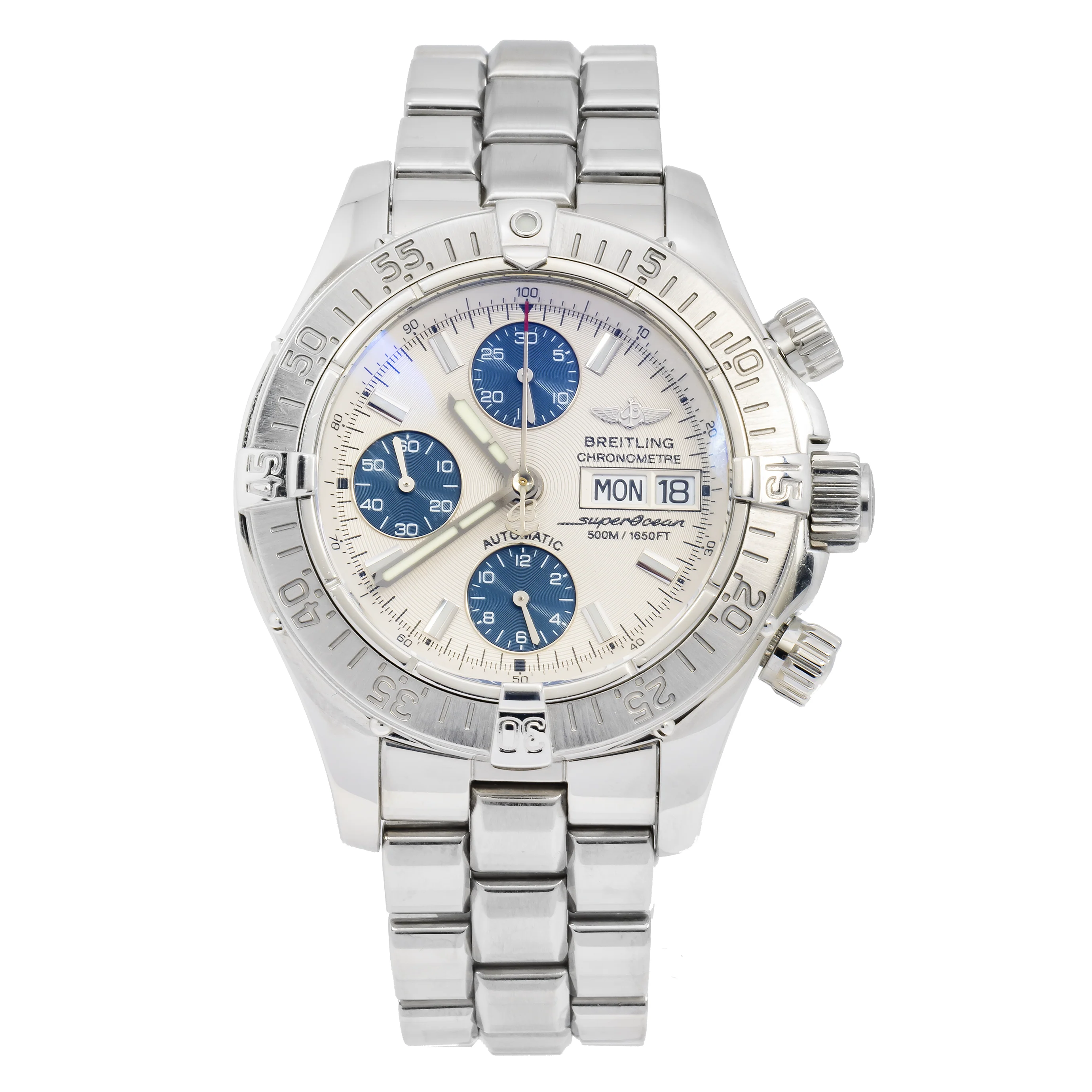 Breitling SuperOcean 42MM A13340 White Dial Stainless Steel Bracelet