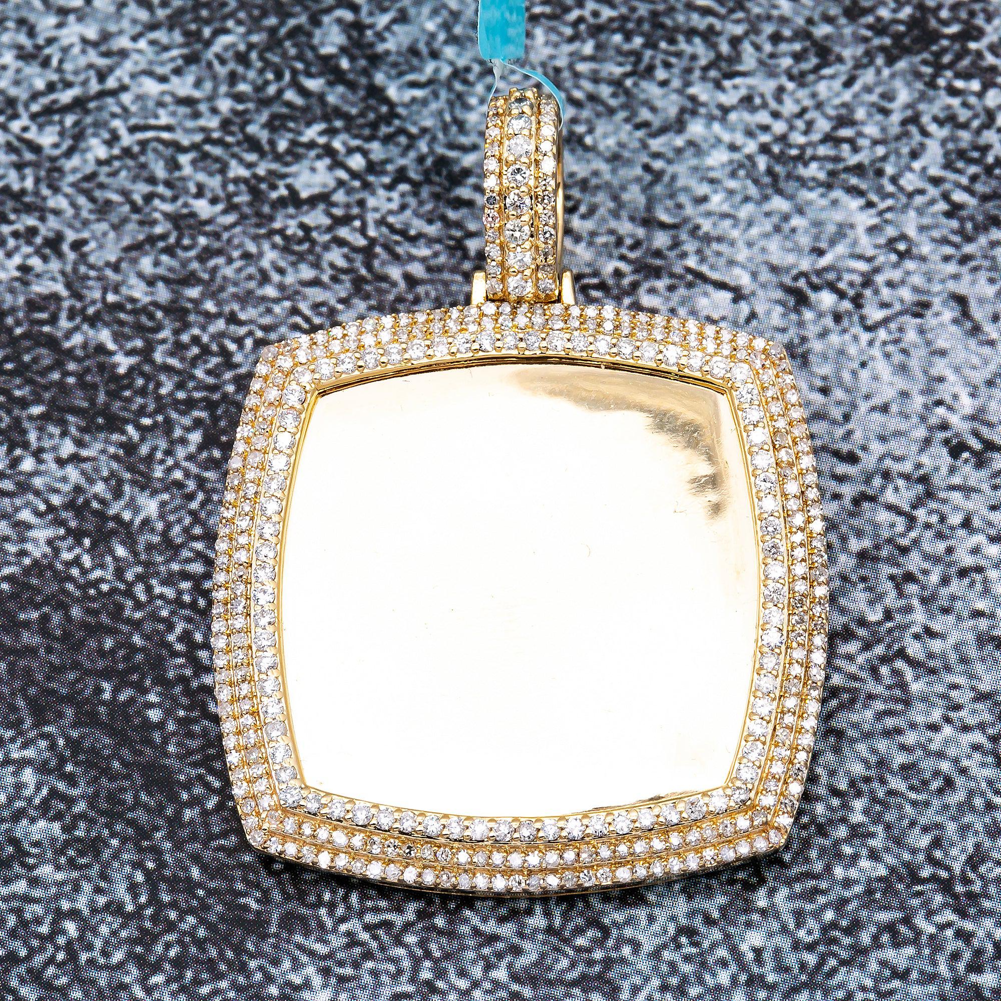 DIAMOND SQUARE PICTURE PENDANT WITH 1.57CT DIAMONDS - Image 3