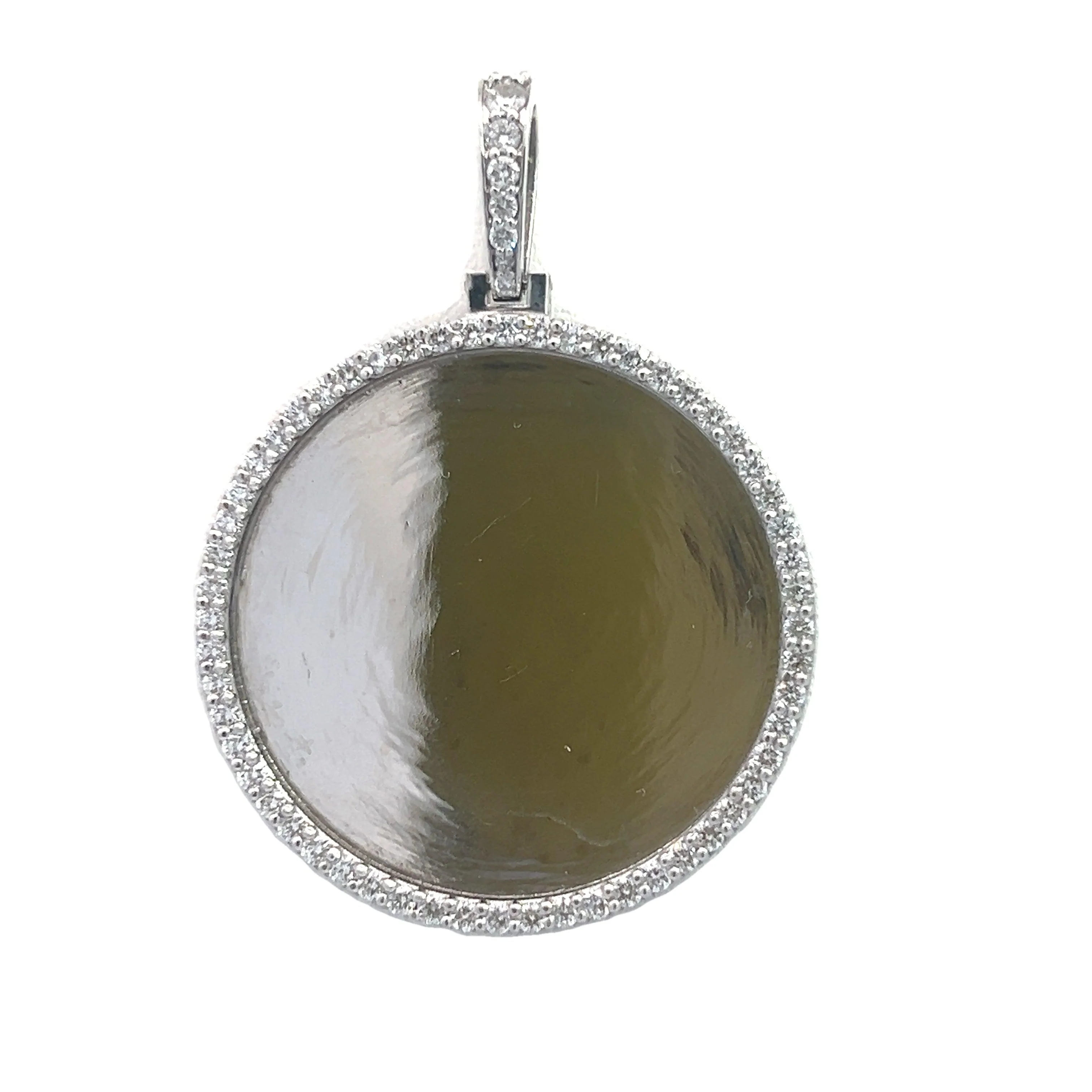 10K GOLD DIAMOND MEMORY PENDANT 1.74 CT