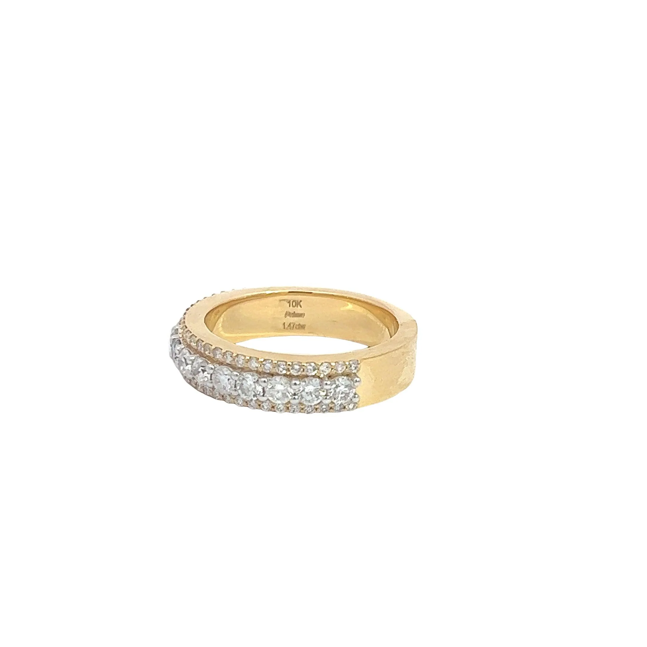10K GOLD DIAMOND ETERNITY BAND 1.47 CT - Image 3