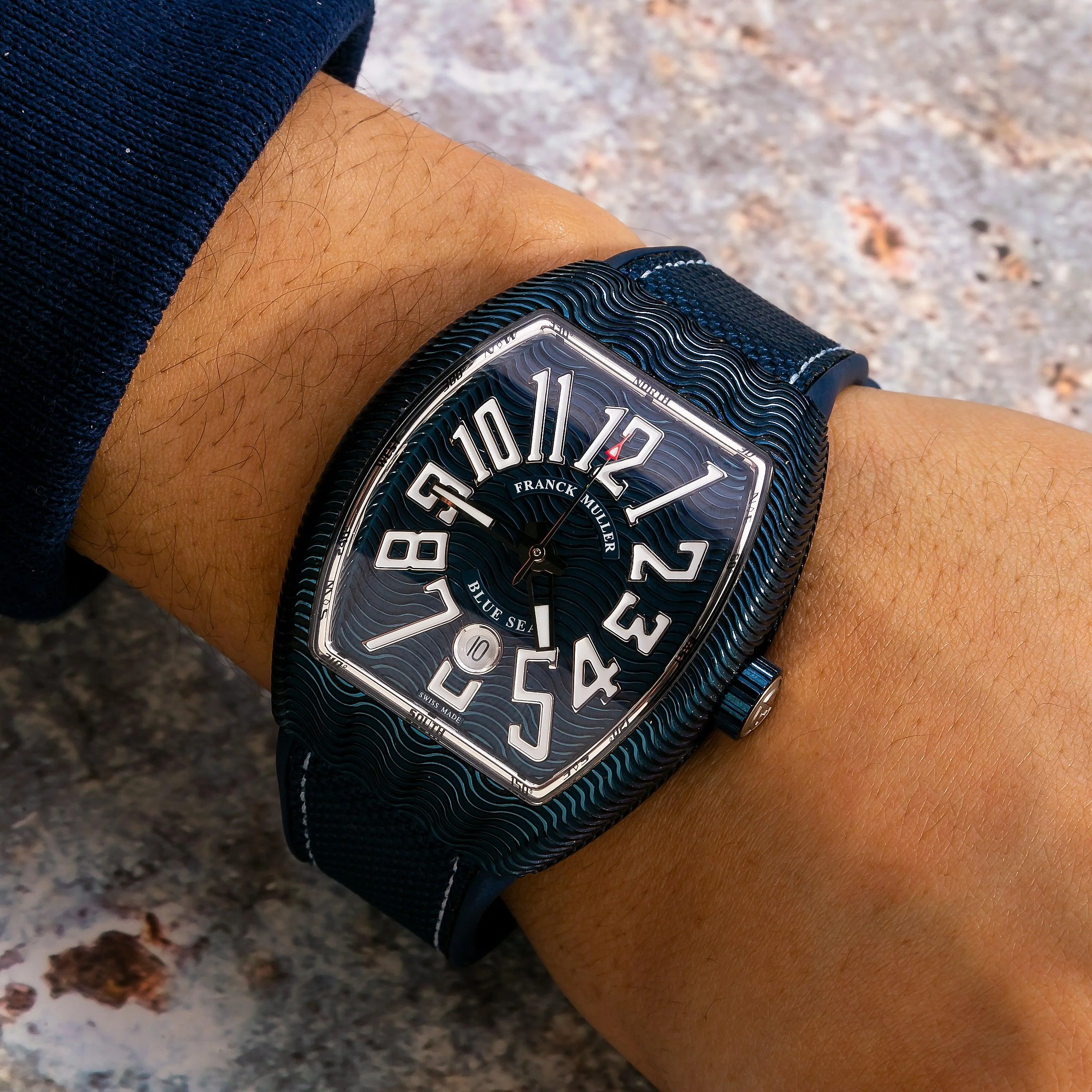 Franck Muller Vanguard Blue Sea Men's Watch - Image 4