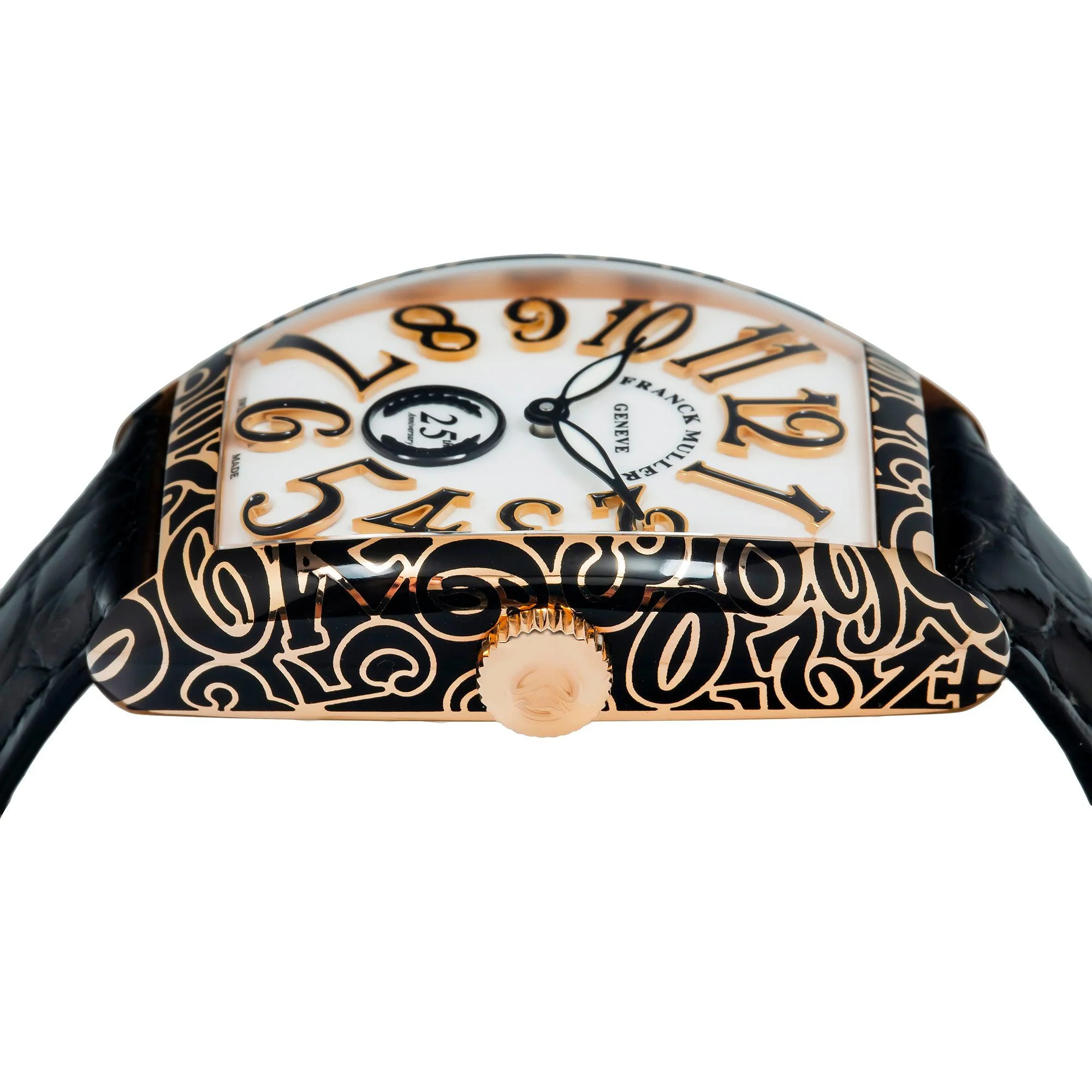 Franck Muller Cintree Curvex 25th Anniversary 8880 42MM White Dial - Image 5