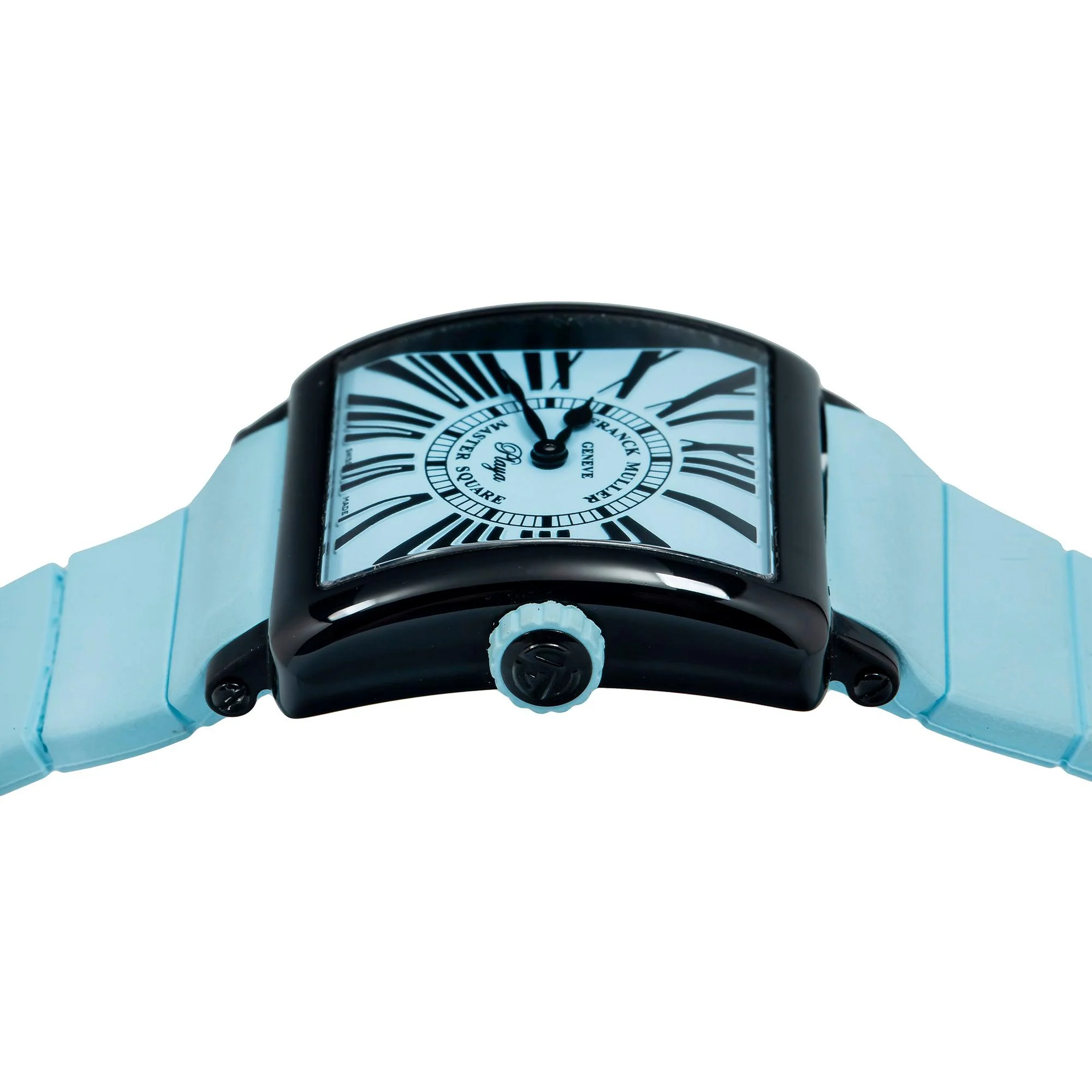 Franck Muller Geneve Master Square Playa 6002 L QZ 33MM Blue Dial - Image 5