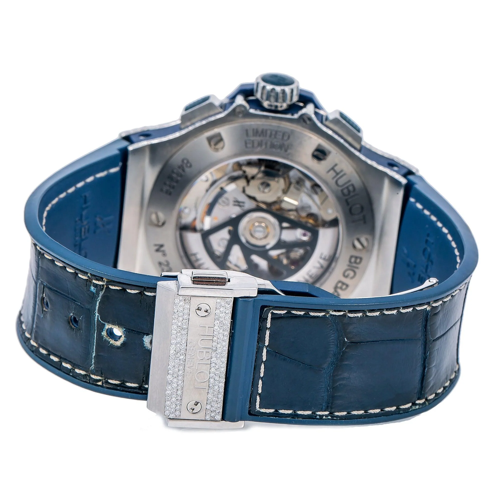 Hublot Big Bang 301.SX.7170 44MM White Dial With Leather Bracelet - Image 5