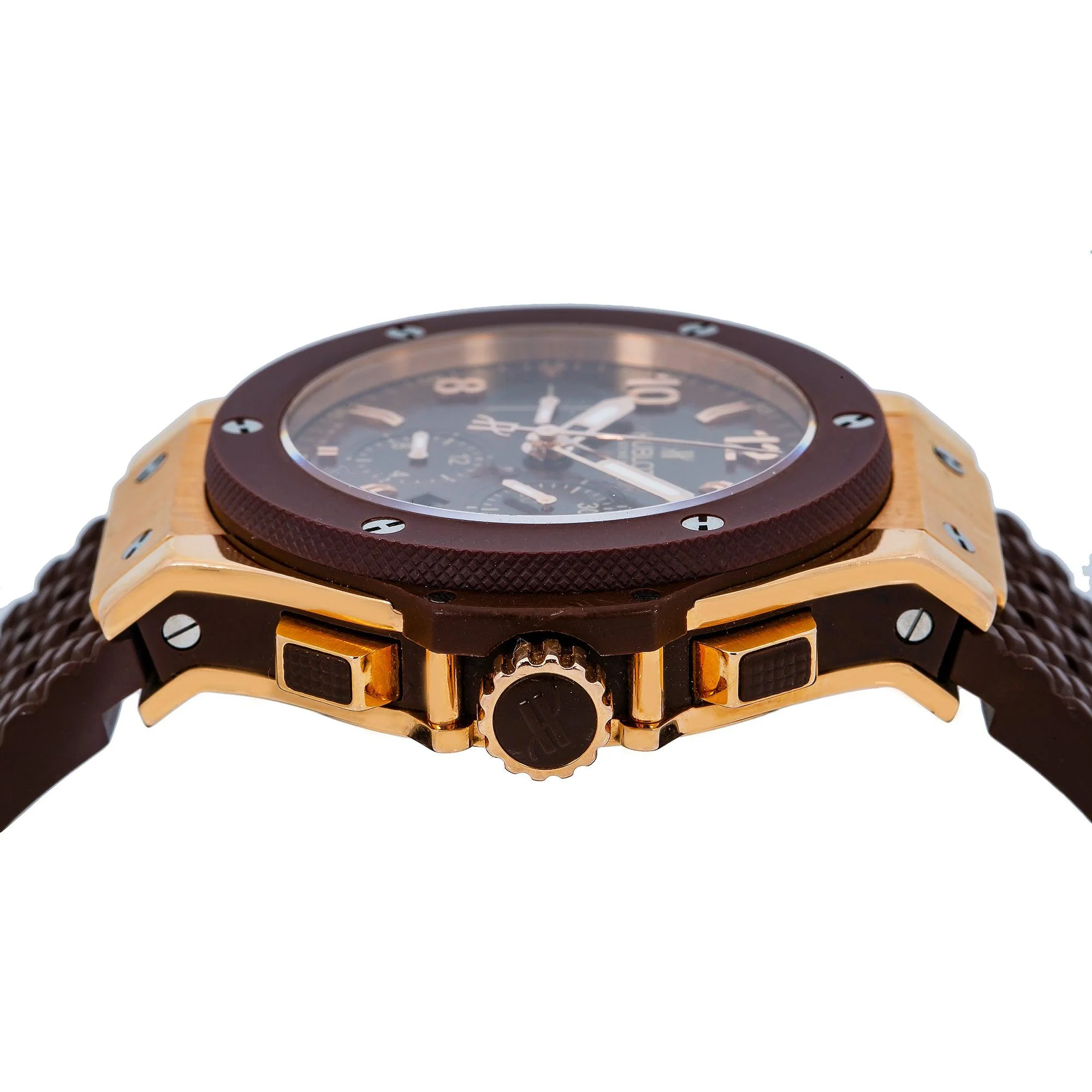 Hublot Big Bang 341.PC.1007.RX 41MM Brown Dial With Rubber Bracelet - Image 4
