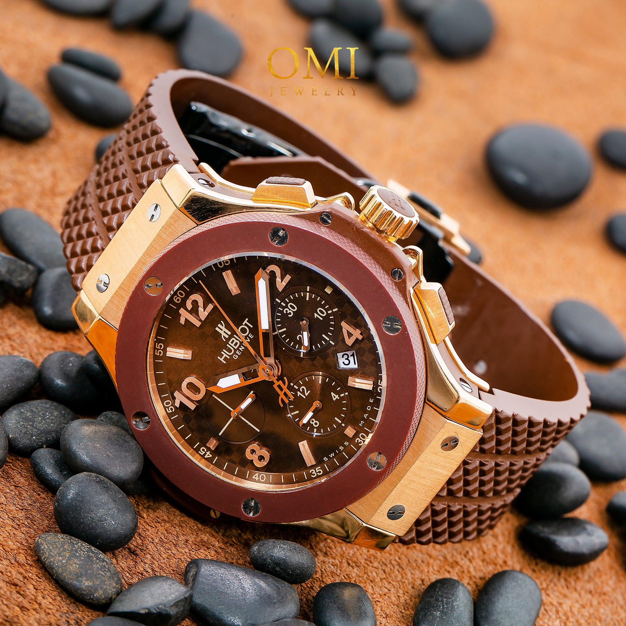 Hublot Big Bang 341.PC.1007.RX 41MM Brown Dial With Rubber Bracelet - Image 6
