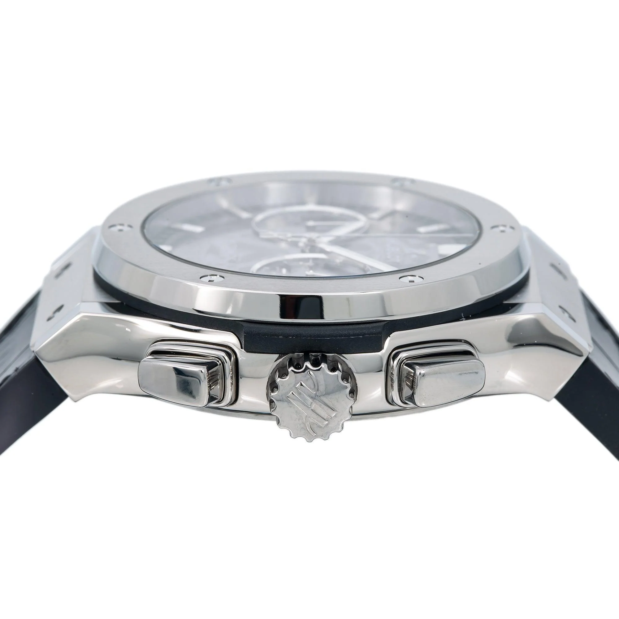 Hublot Classic Fusion Aerofusion 525.NX.0170.LR.12 45MM Black Dial With Leather Bracelet - Image 3