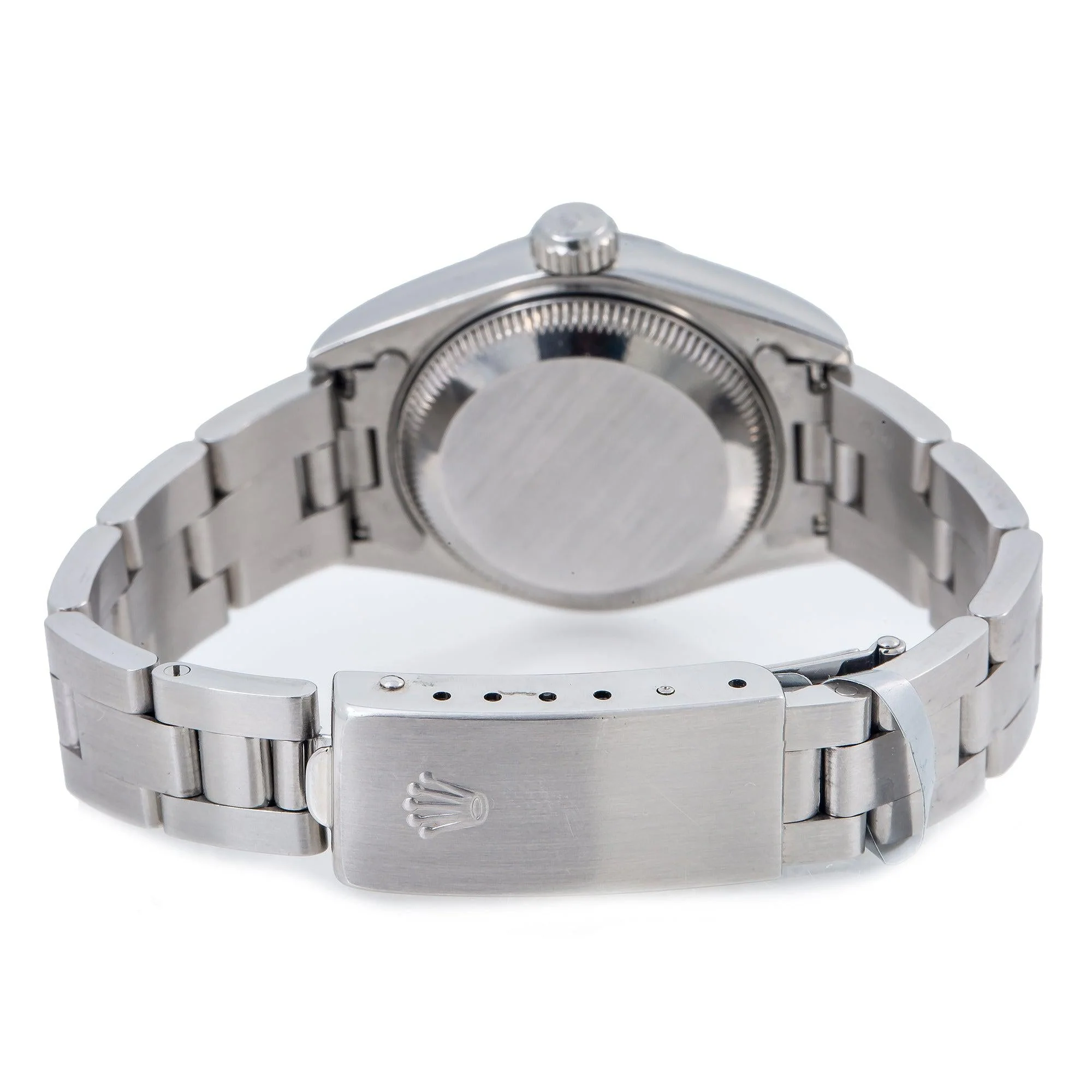 Rolex Datejust 26MM 6916 Red Diamond Dial Smooth Bezel Stainless Steel Oyster Bracelet - Image 5