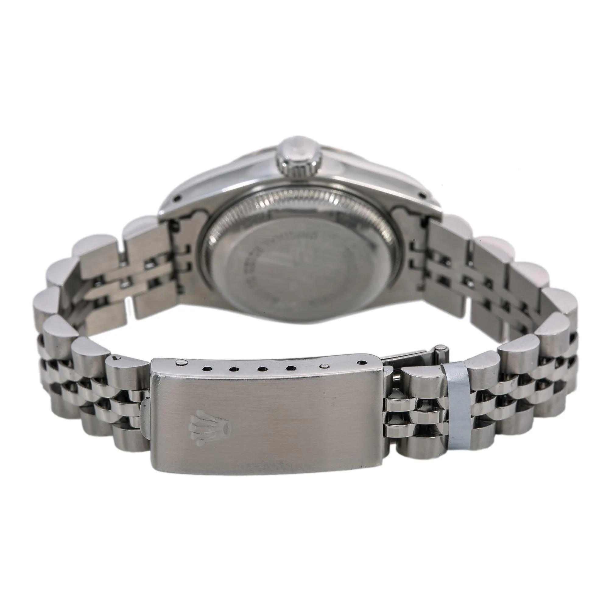 Rolex Datejust 26MM 6917 White Roman Dial Fluted Bezel Stainless Steel Jubilee Bracelet - Image 5