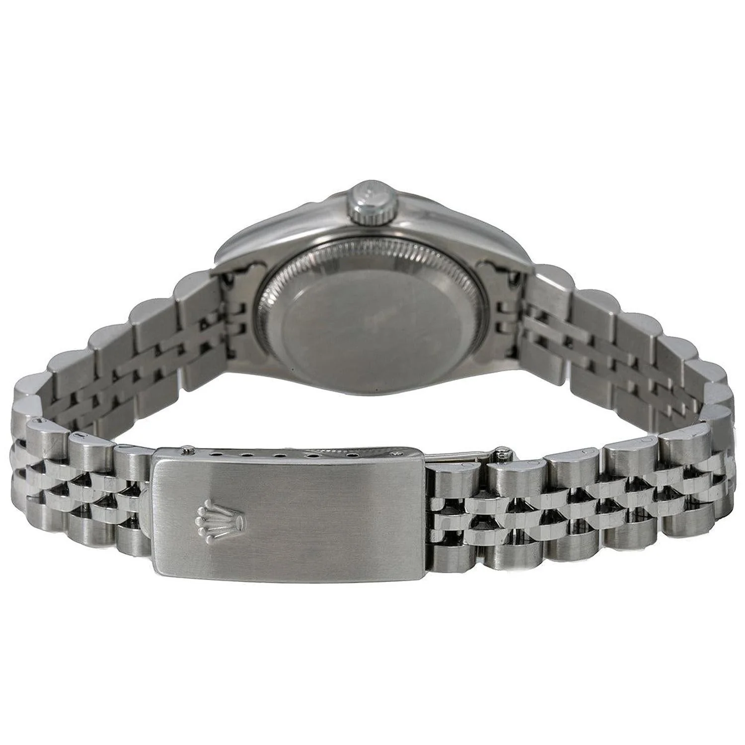 Rolex Datejust 26MM 79174 Everose Arabic Dial Fluted Bezel Stainless Steel Jubilee Bracelet - Image 4