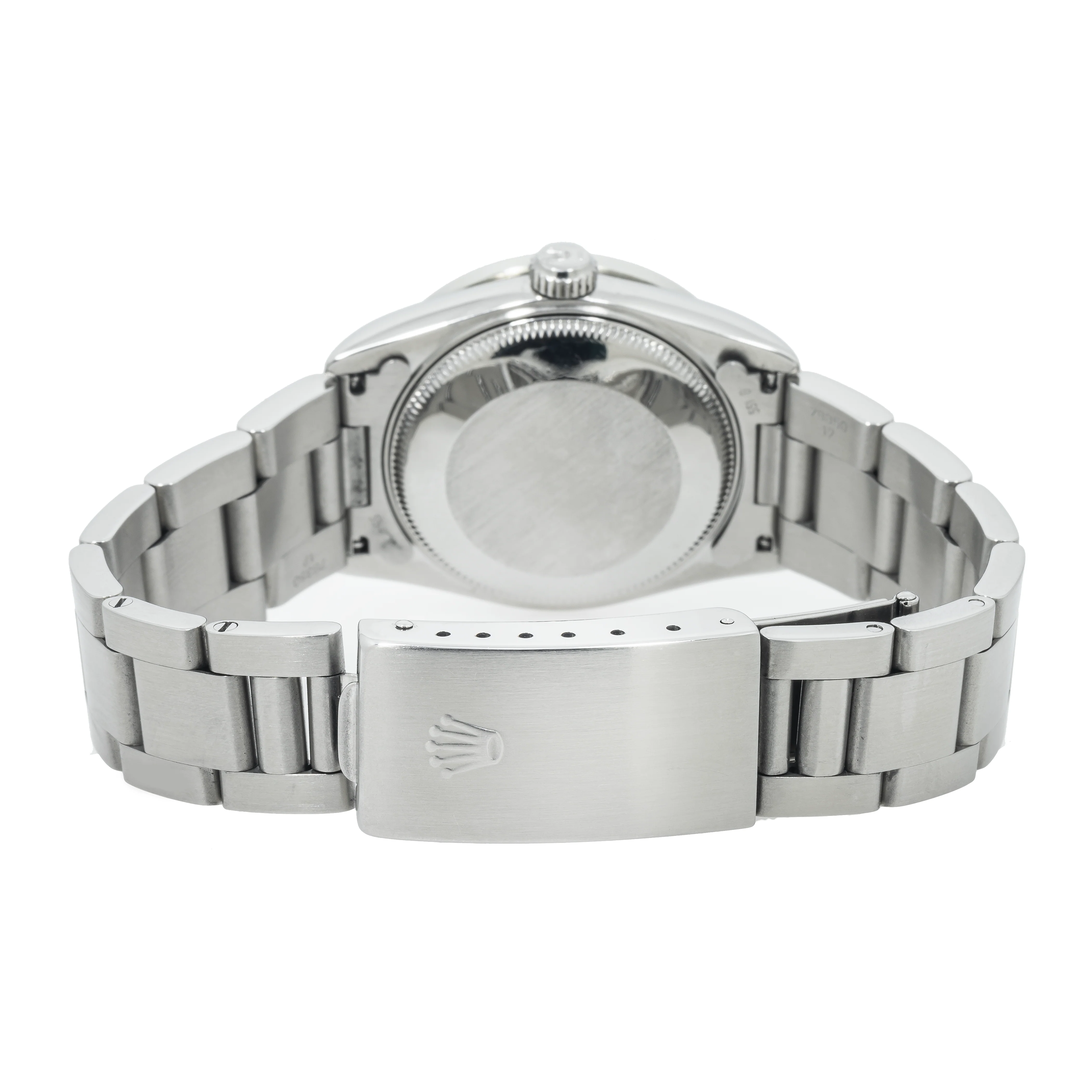 Rolex Datejust 31MM 68240 Blue Pattern Diamond Dial Diamond Bezel Stainless Steel Oyster Bracelet - Image 6