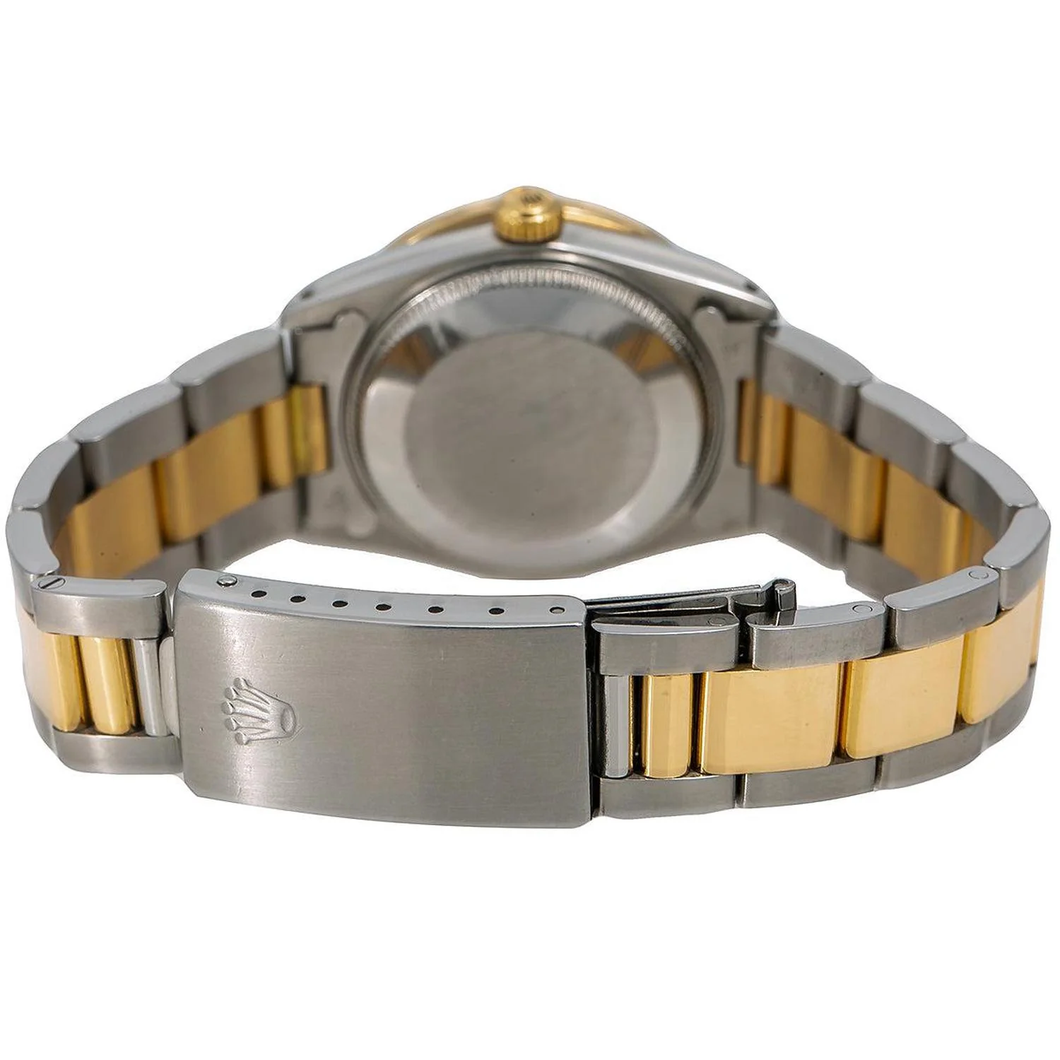 Rolex Datejust 31MM 68273 White Diamond Dial Diamond Bezel Two Tone Yellow Gold Oyster Bracelet 1.15ct - Image 5