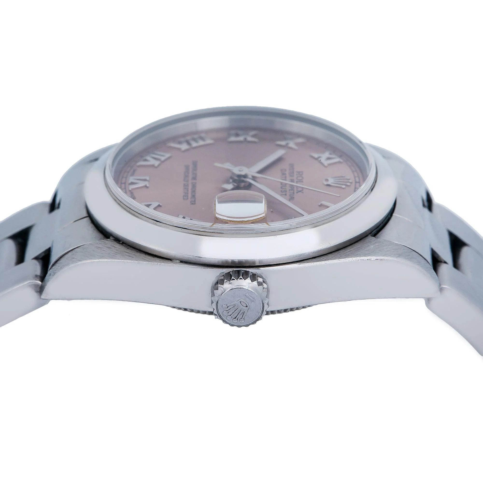 Rolex Datejust 31MM 78240 Everose Roman Dial Smooth Bezel Stainless Steel Oyster Bracelet - Image 5