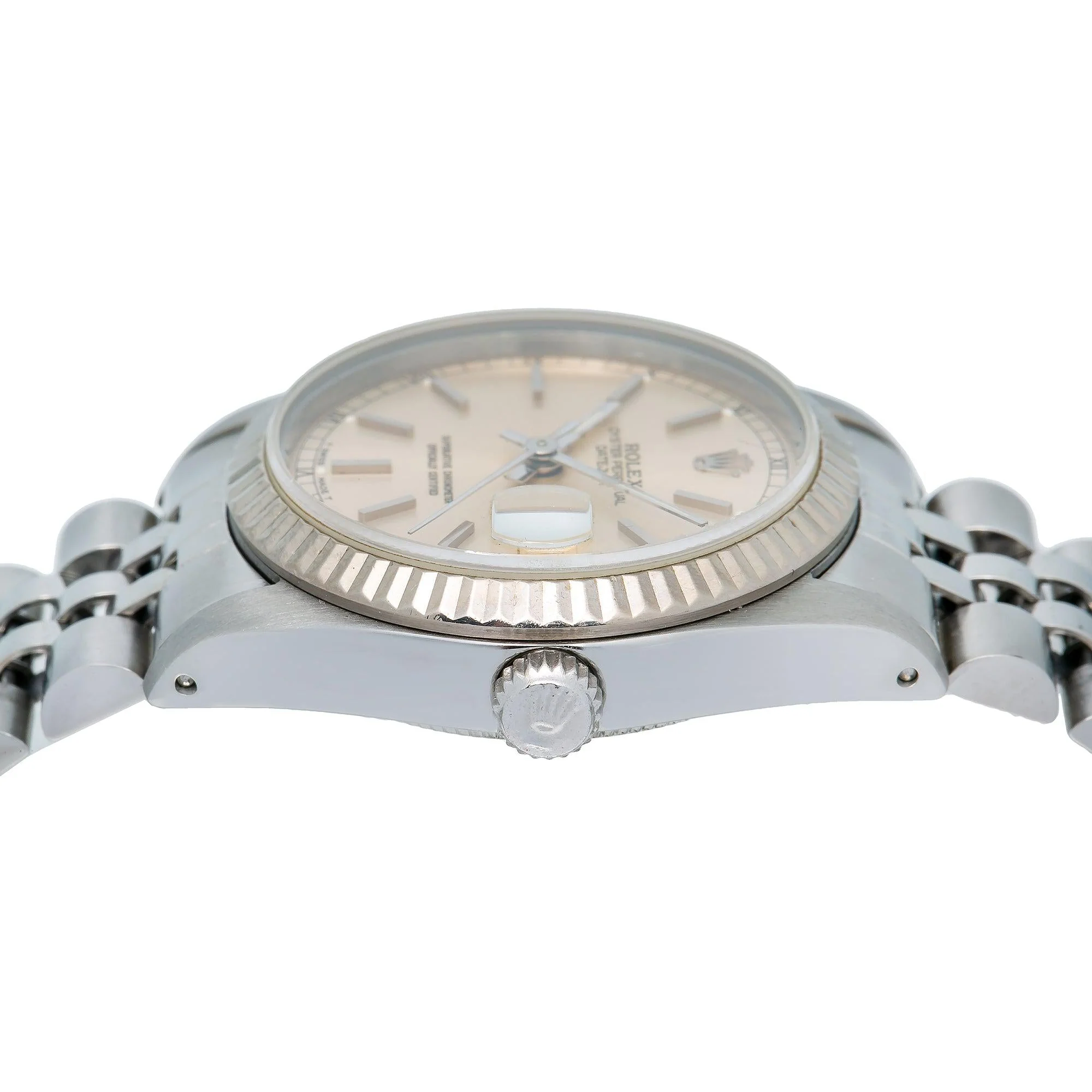 Rolex Datejust 31MM 78274 Silver Dial Fluted Bezel Stainless Steel Jubilee Bracelet - Image 5