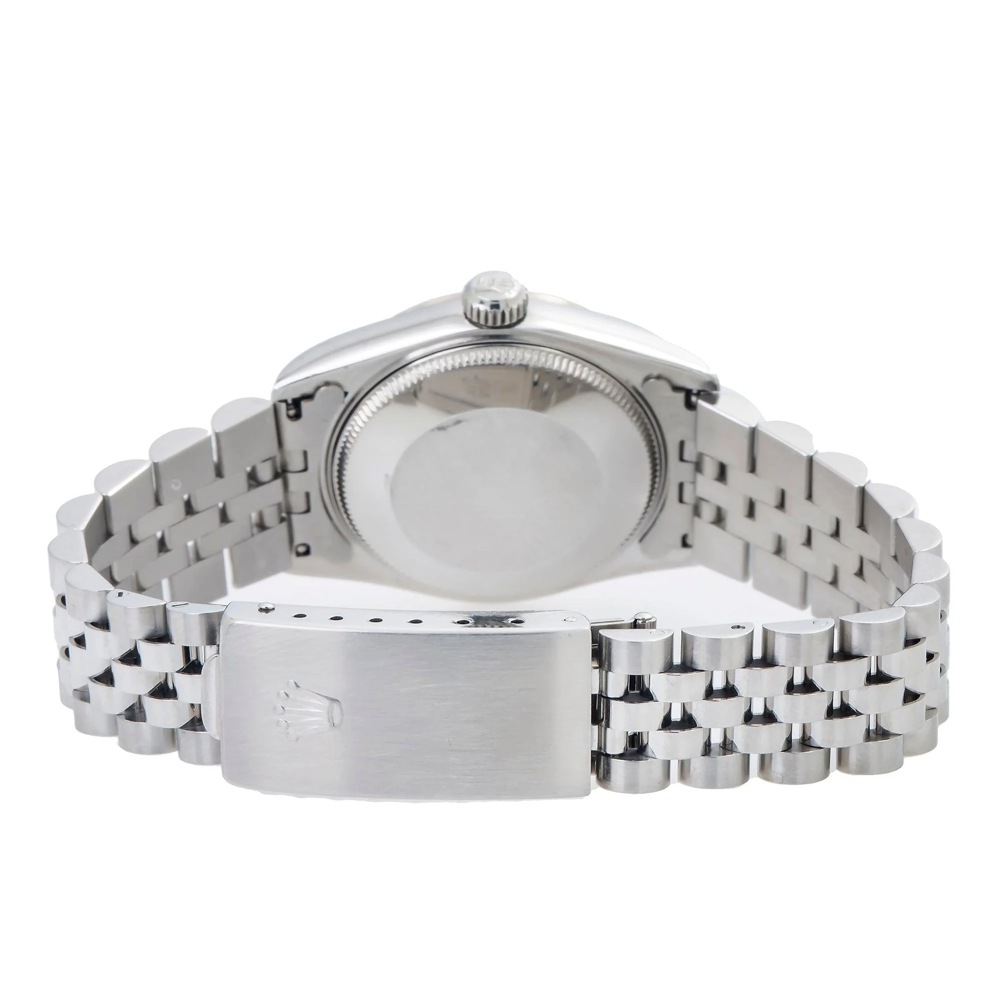 Rolex Datejust 31MM 78274 White Roman Dial Fluted Bezel Stainless Steel Jubilee Bracelet - Image 6