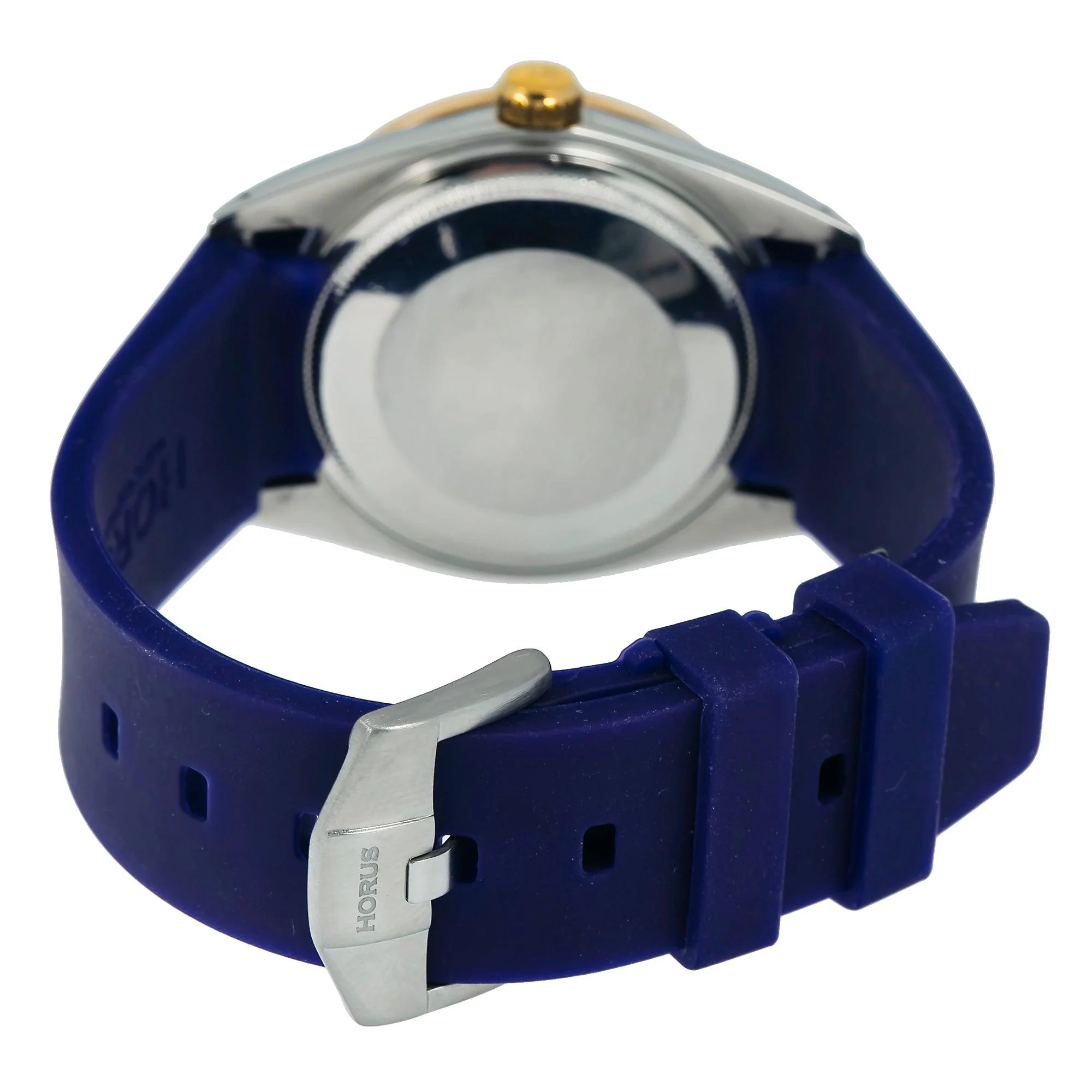 Rolex Datejust 36MM 1601 Blue Diamond Dial Diamond Bezel Blue Rubber Strap - Image 6