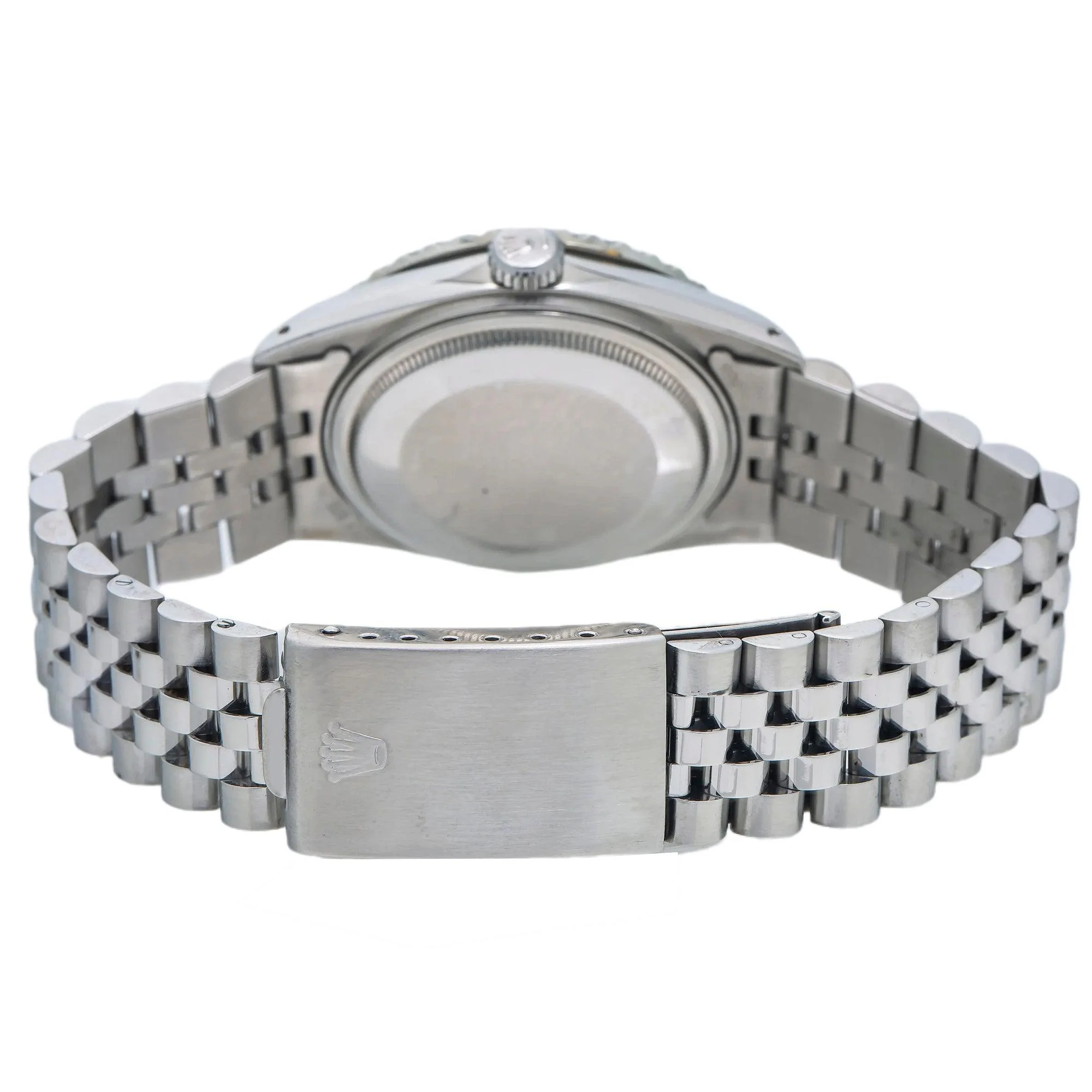 Rolex Datejust 36MM 16014 Green Eastern Arabic Dial Diamond Bezel Stainless Steel Jubilee Bracelet - Image 3