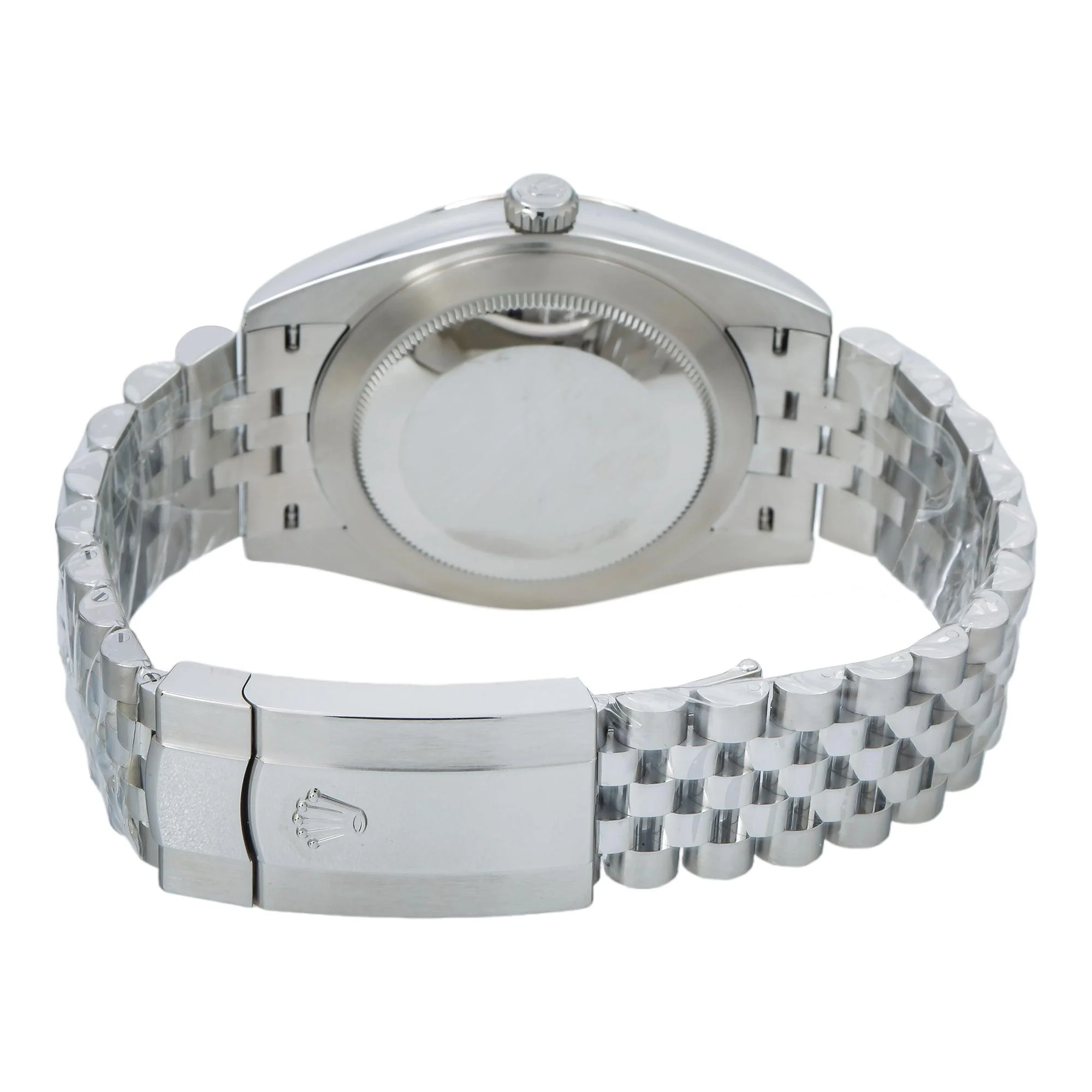 Rolex Datejust 41MM 126334 Wimbledon Gray Roman Dial Fluted Bezel Stainless Steel Jubilee Bracelet - Image 5