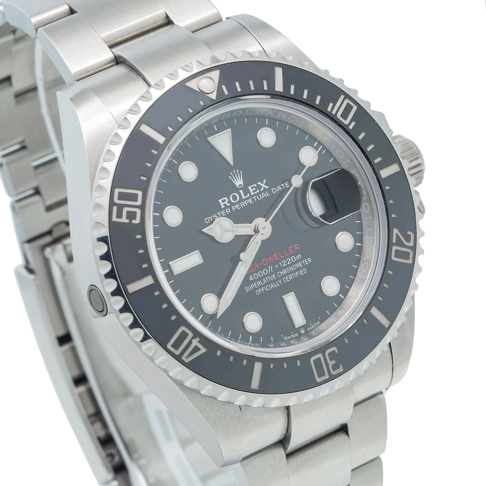 Rolex Sea-Dweller 43MM 126600 Black Dial Black Ceramic Bezel Stainless Steel Oyster Bracelet - Image 2