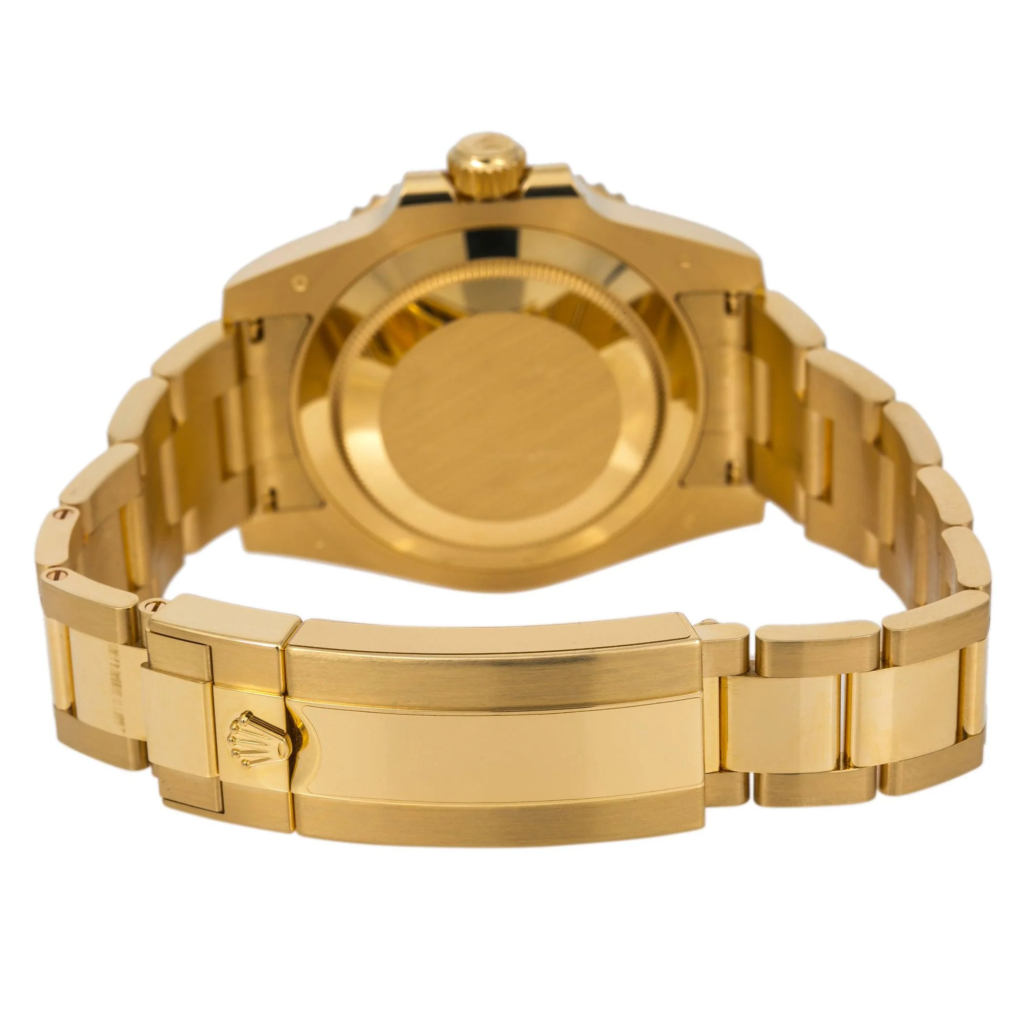 Rolex Submariner Date 40MM 116618LN Black Dial Black Ceramic Bezel 18K Yellow Gold Oyster Bracelet - Image 4