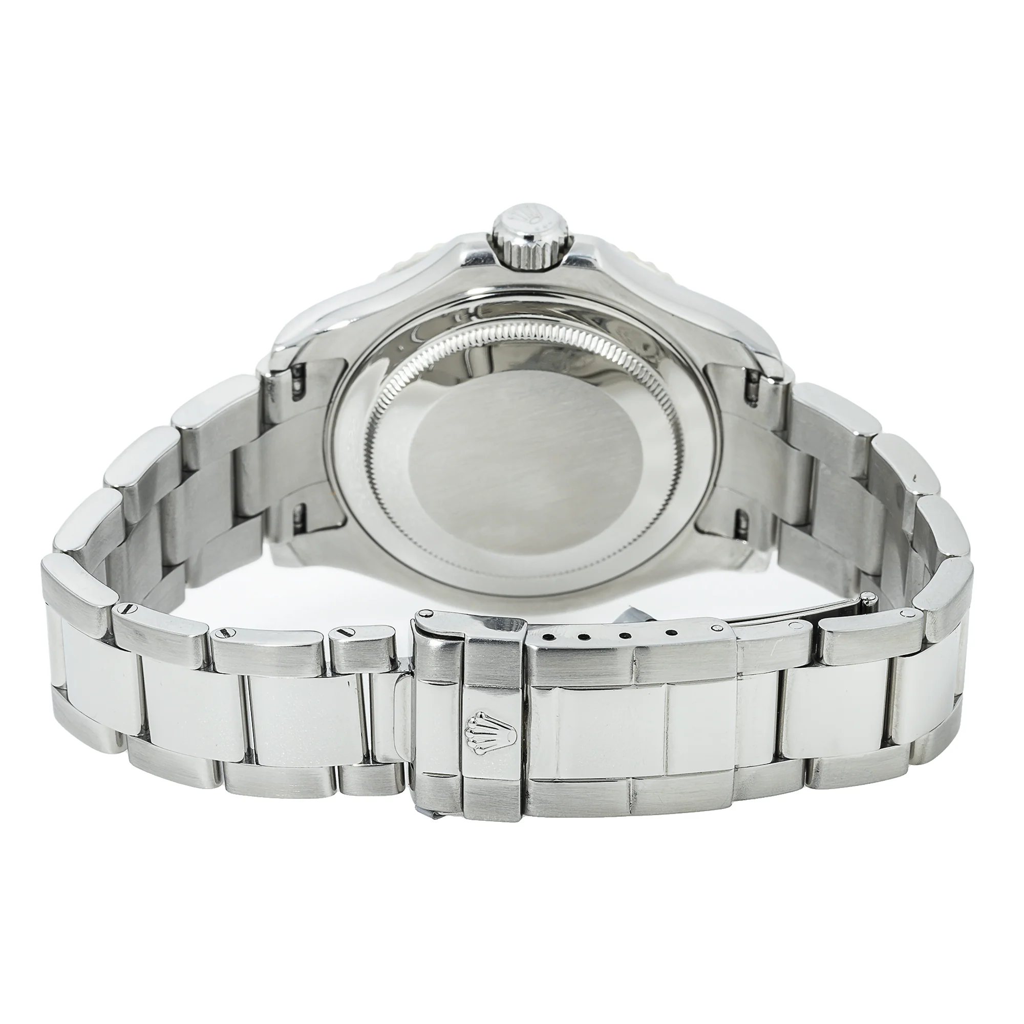 Rolex Yacht-Master 40MM 16622 Rolesium Platinum Dial Diamond Bezel Stainless Steel Oyster Bracelet - Image 6